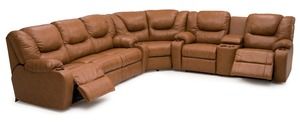 Dugan 41012 Reclining Sectional (Made to order fabrics and leathers)