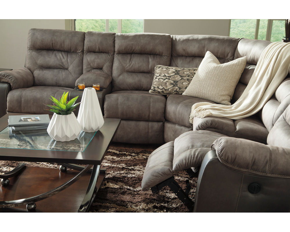 Hacklesbury 55502 Power Reclining Sectional | Sofas and Sectionals