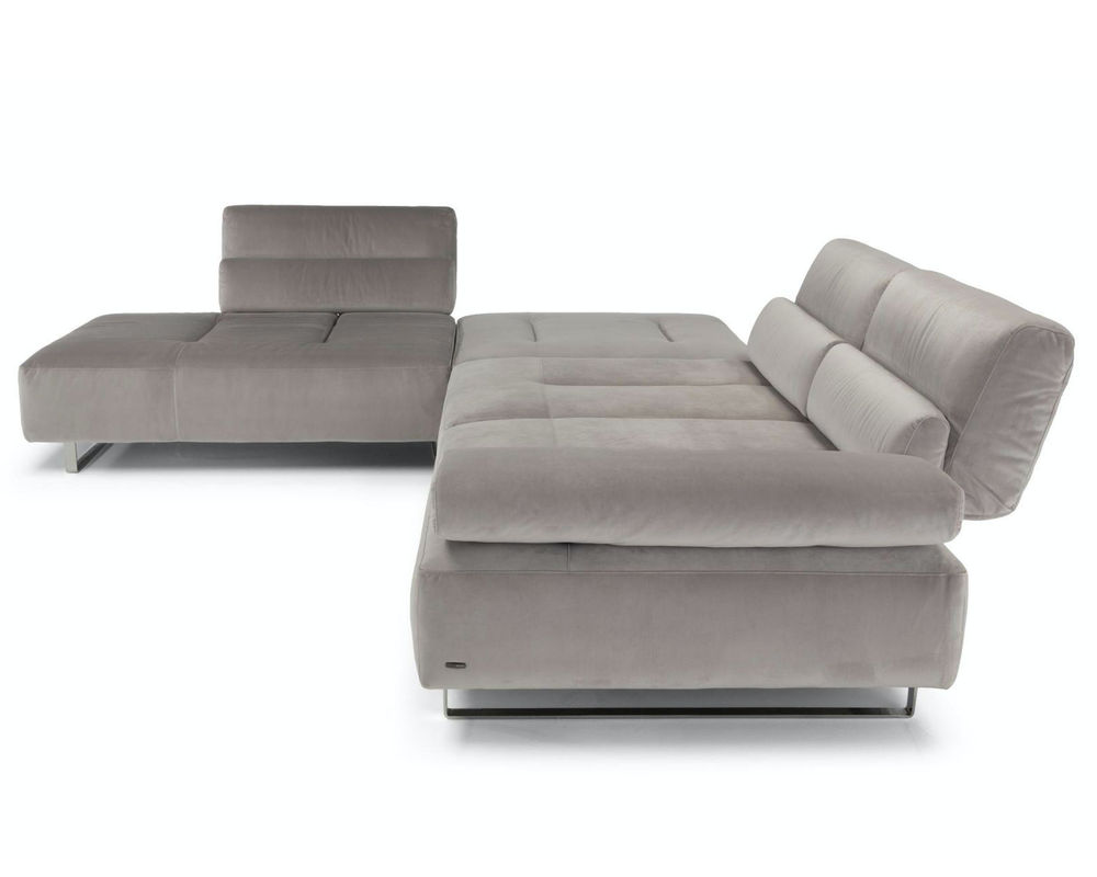 Ernesto B726 Fabric Sectional (Adjustable Seat Depth) | Sofas and