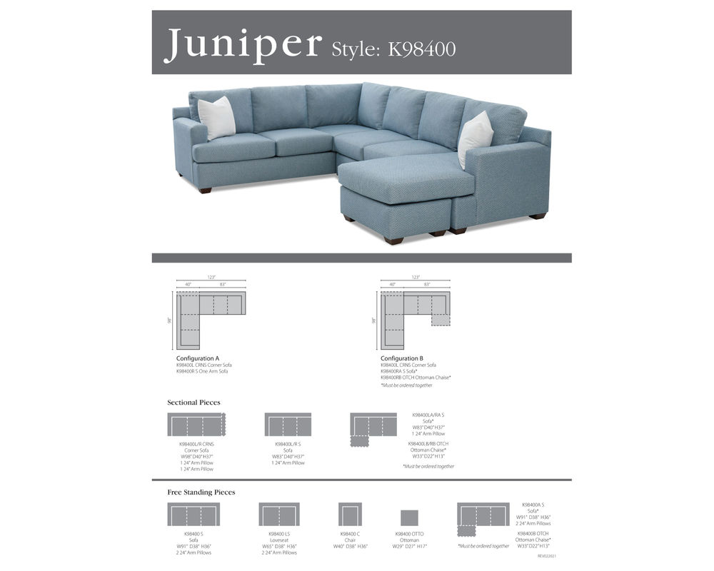 Juniper Stationary Sectional - Thumbnail 5