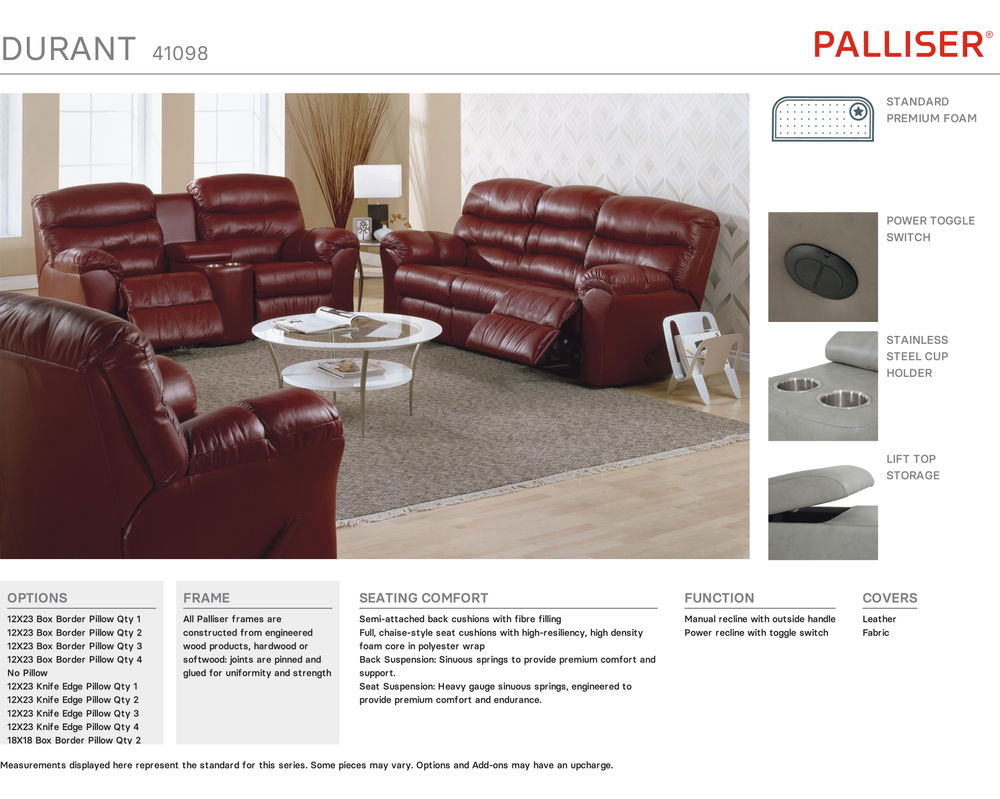 Durant Reclining Sectional - Thumbnail 5