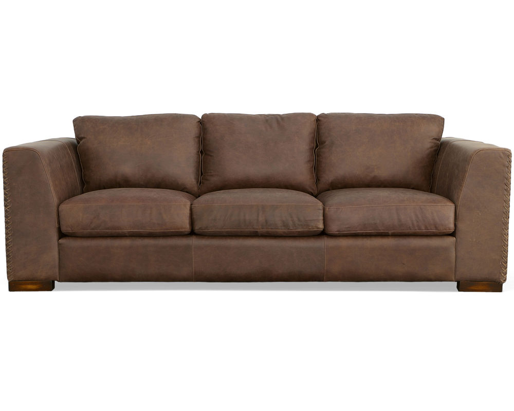 Hawkins 1347 Leather Loveseat (Dark brown) | Sofas and Sectionals