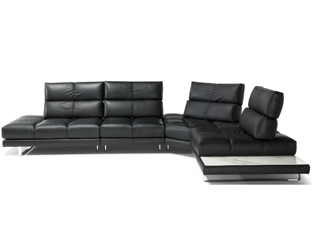Roma X257 Sectional - adjustable seat depth (+50 leathers) | Sofas