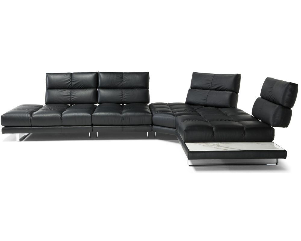 Roma X257 Sectional - adjustable seat depth (+50 leathers) | Sofas