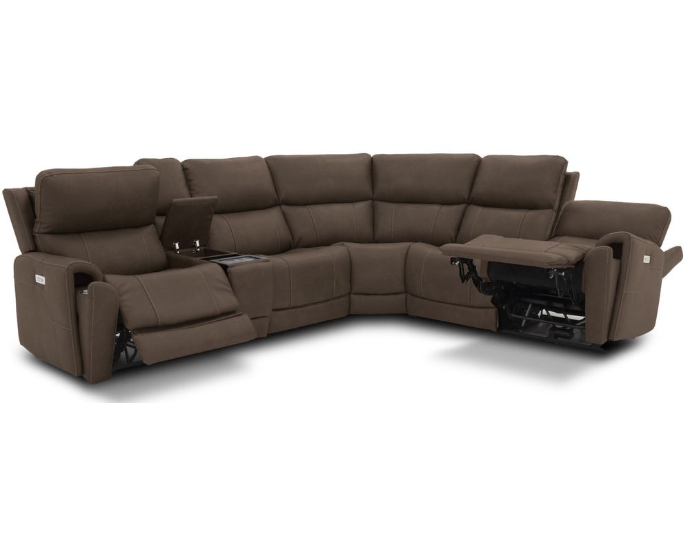 Sho★CCU Carter 1587 Triple Power Reclining Sectional (2 colors) 866-72
