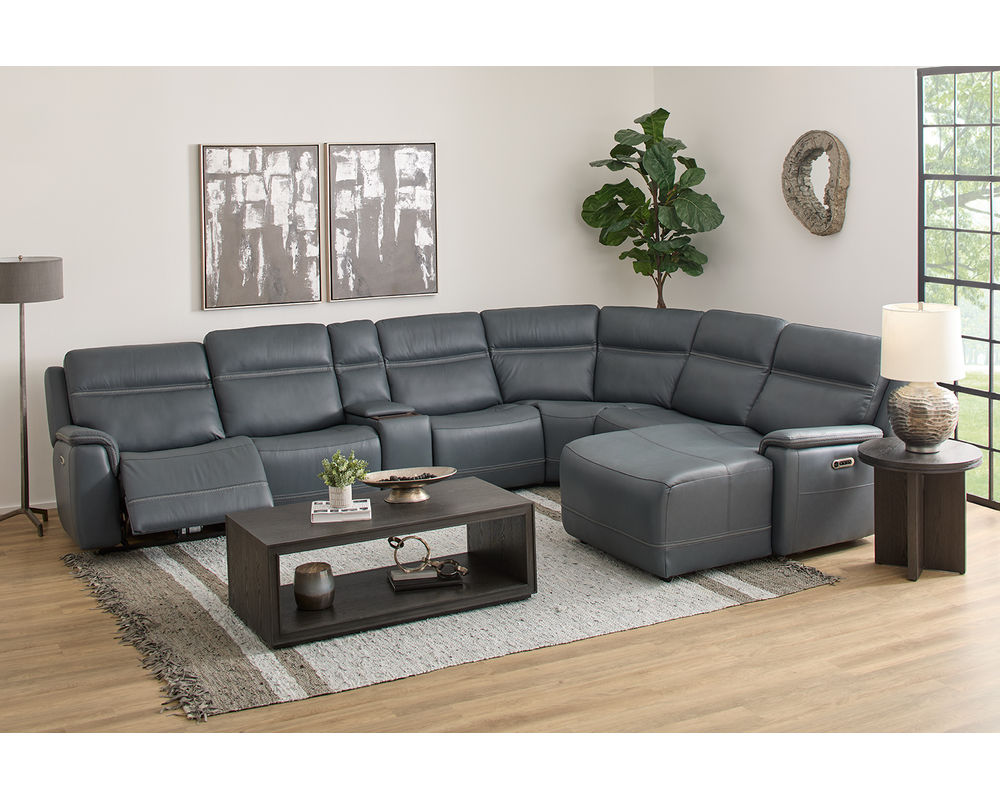 Sawyer Triple Power Reclining Sectional 009-42 (3 colors) In stock