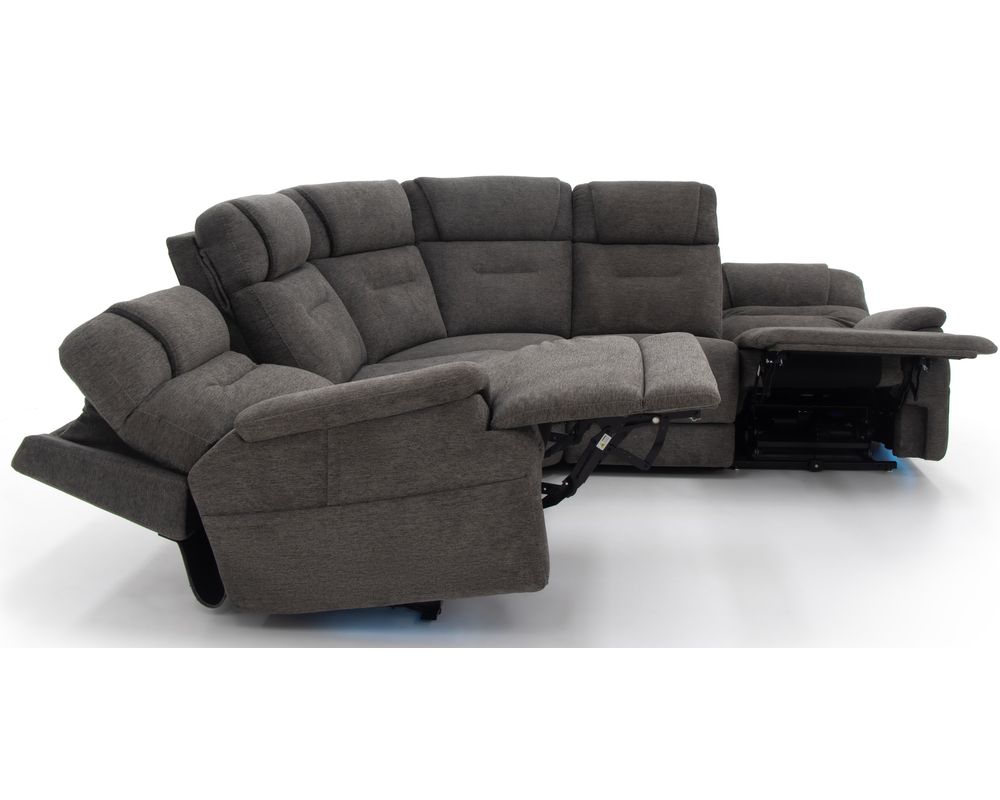 ◆睡眠shop◆ Zofa Zecliner Power Sleep Modular Sectional with Power Headrest