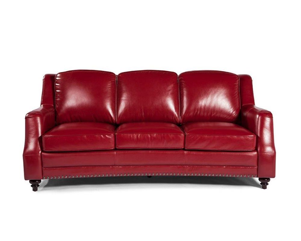 Victoria 1635 Leather Sofa - Thumbnail 3