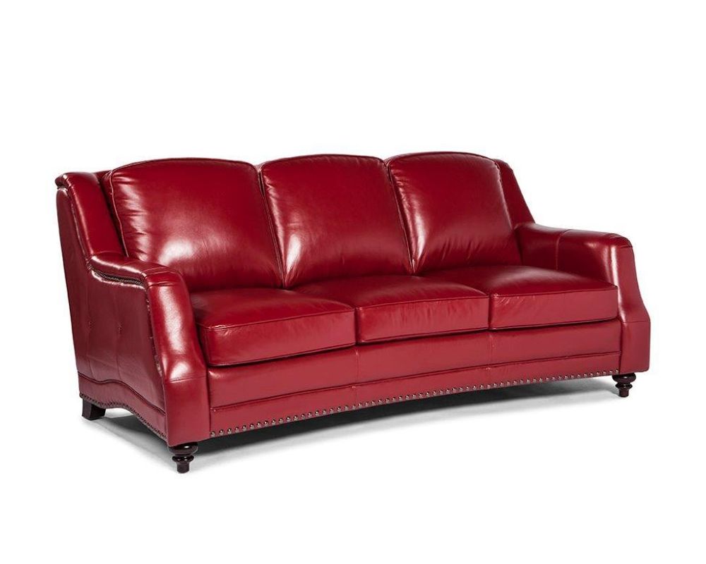 Victoria 1635 Leather Sofa - Thumbnail 2