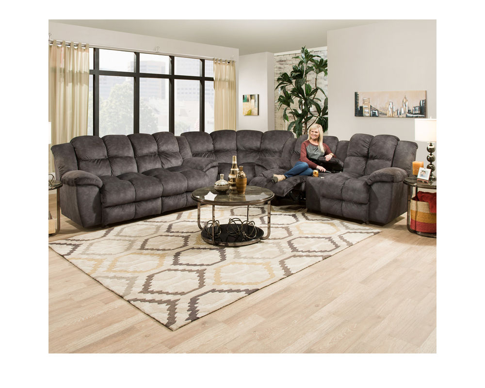 The Cloud 461 Reclining Sectional - Thumbnail 2