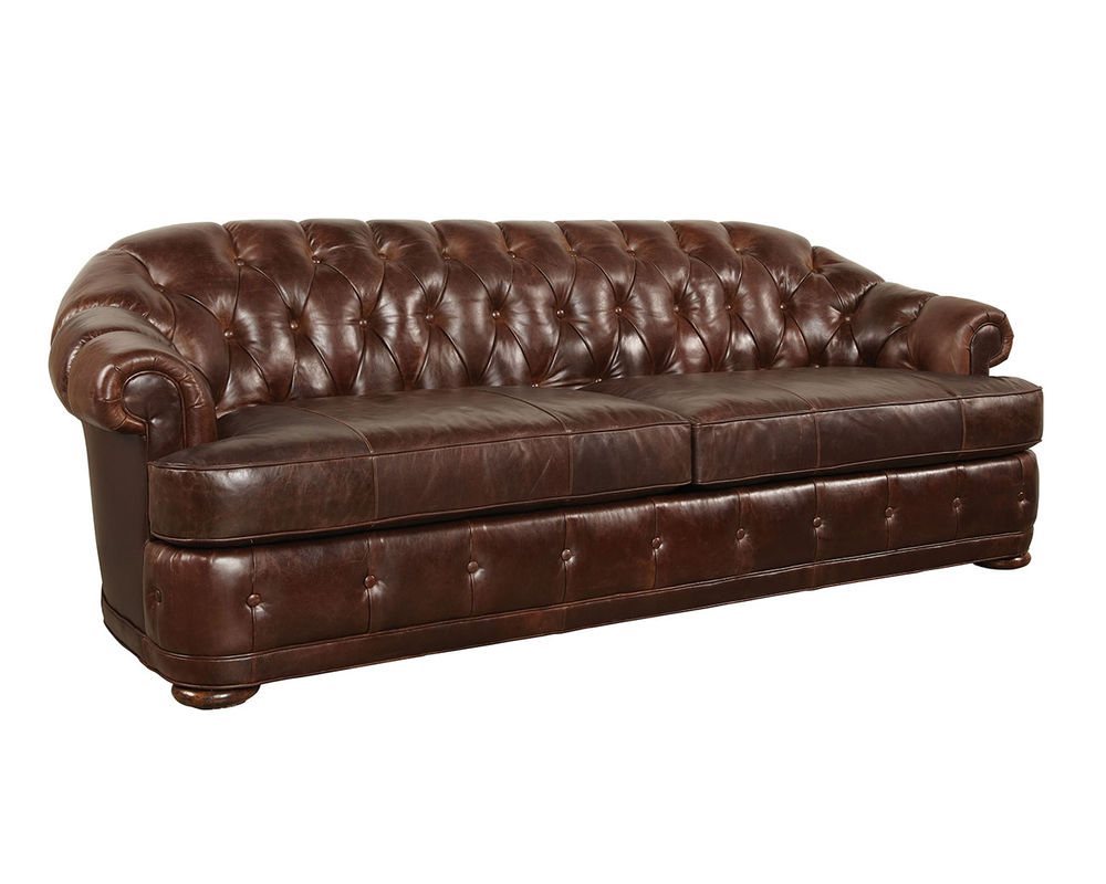 Kennedy Walnut Chesterfield Sofa - Thumbnail 2