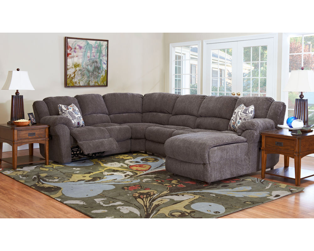 Arden 55103 Reclining Sectional - Thumbnail 2