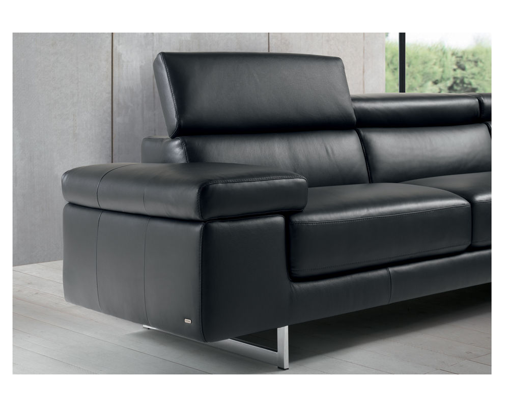 Saggezza B619 Leather Sectional - Thumbnail 5