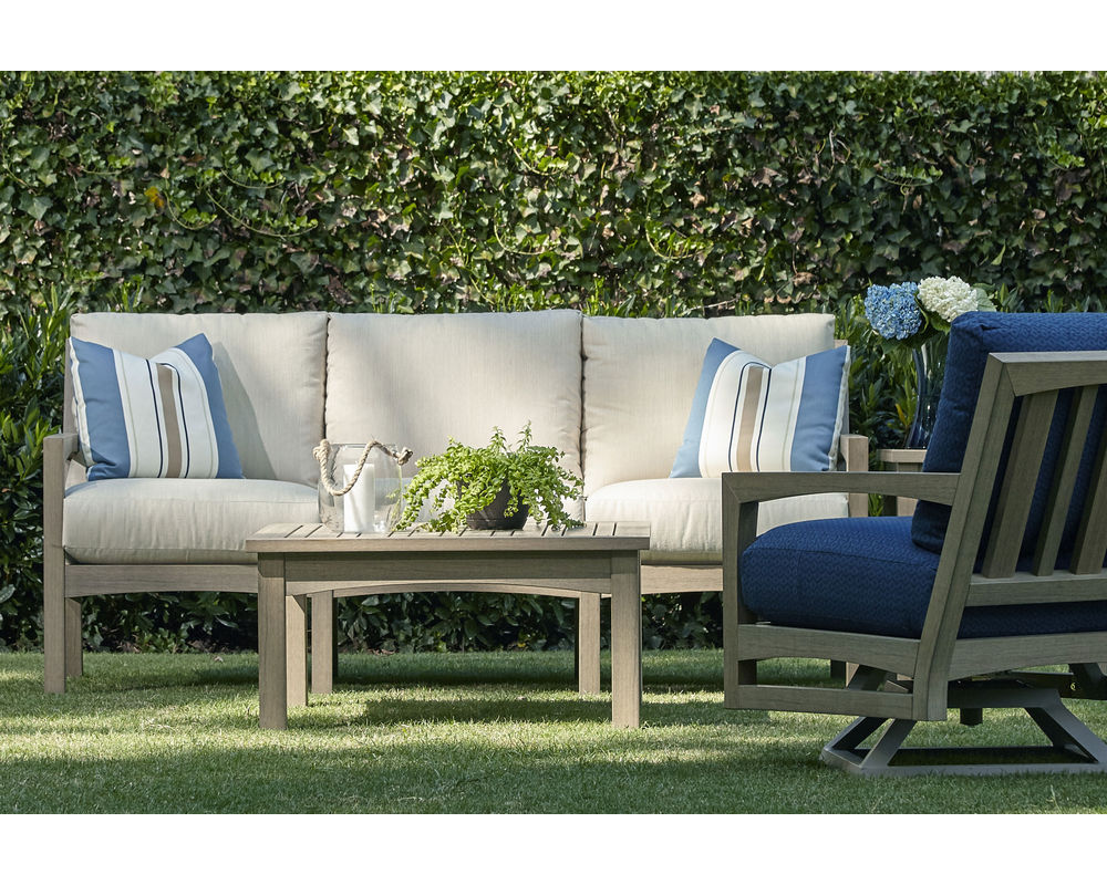 Delray W8502 Outdoor Sofa Collection (Dune Finish) | Sofas and