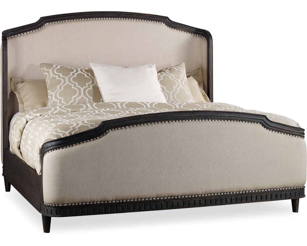 Corsica Dark King Shelter Bed