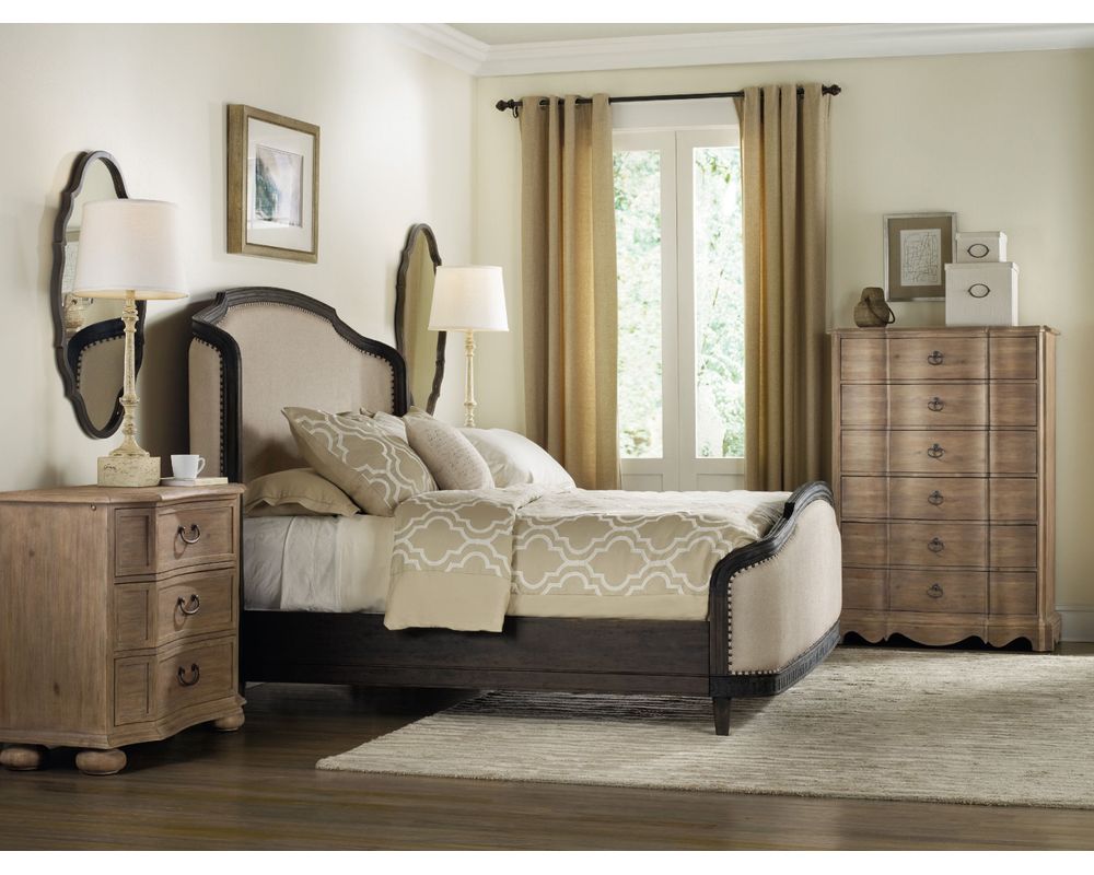 Corsica Dark King Shelter Bed - Thumbnail 2