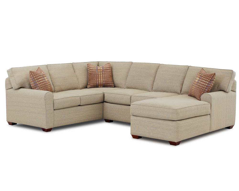 Hybrid Box Cushion Stationary Sectional - Thumbnail 2