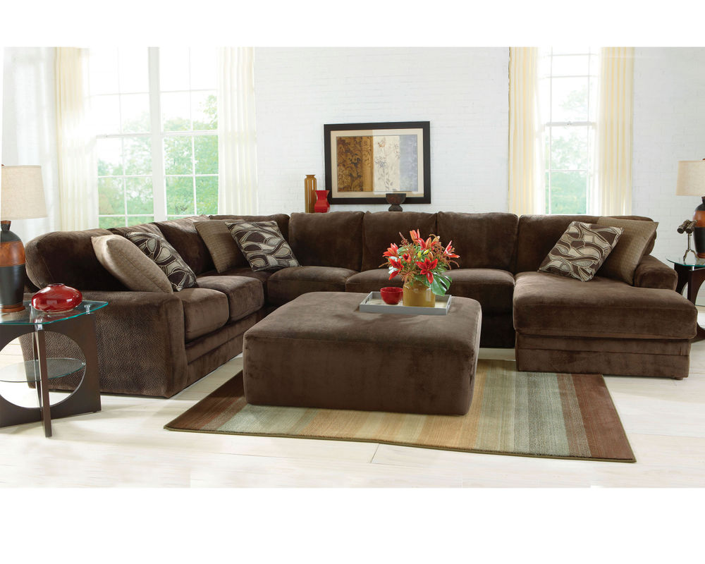 Everest 4377 Stationary Sectional (Choice of Colors) | Sofas and