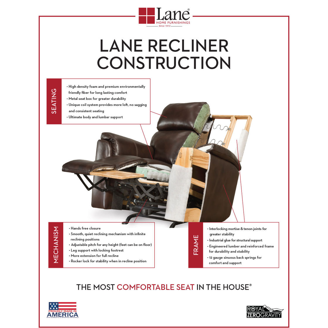 Lane Windsor Recliner - Thumbnail 4