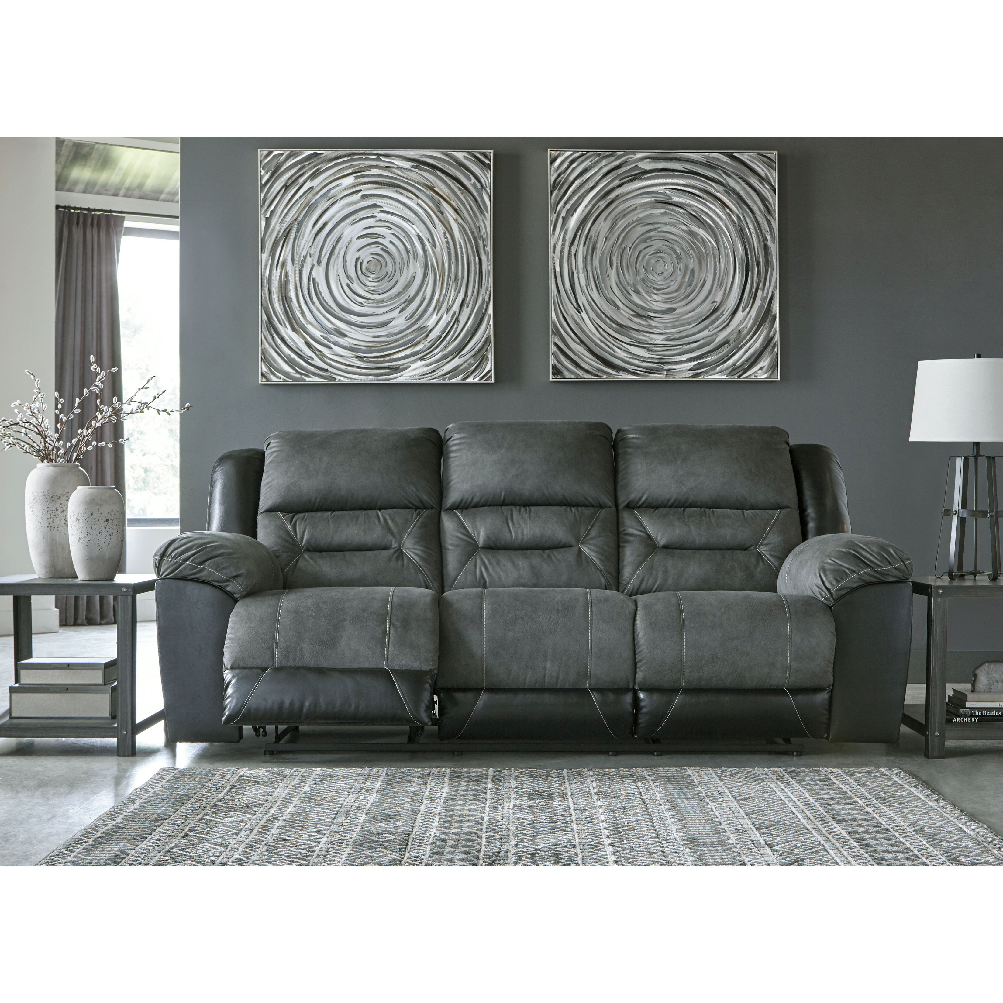 Ashley Earhart Reclining Sofa - Thumbnail 5