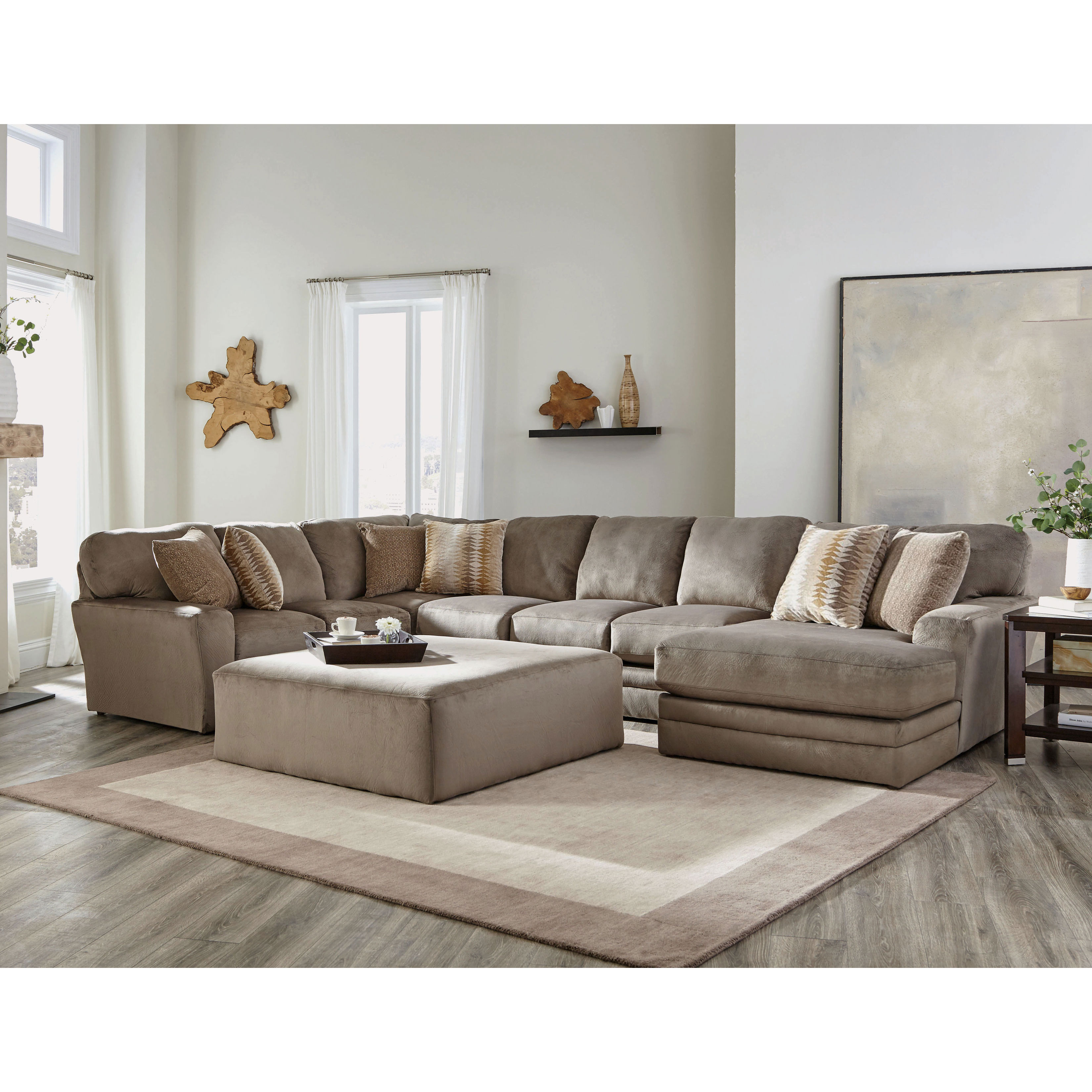【24AW】美品♡ナゴンスタンス ソフトウォームクロスBOXスリットプルオーバー Everest 4377 Stationary Sectional (Choice of Colors) | Sofas and