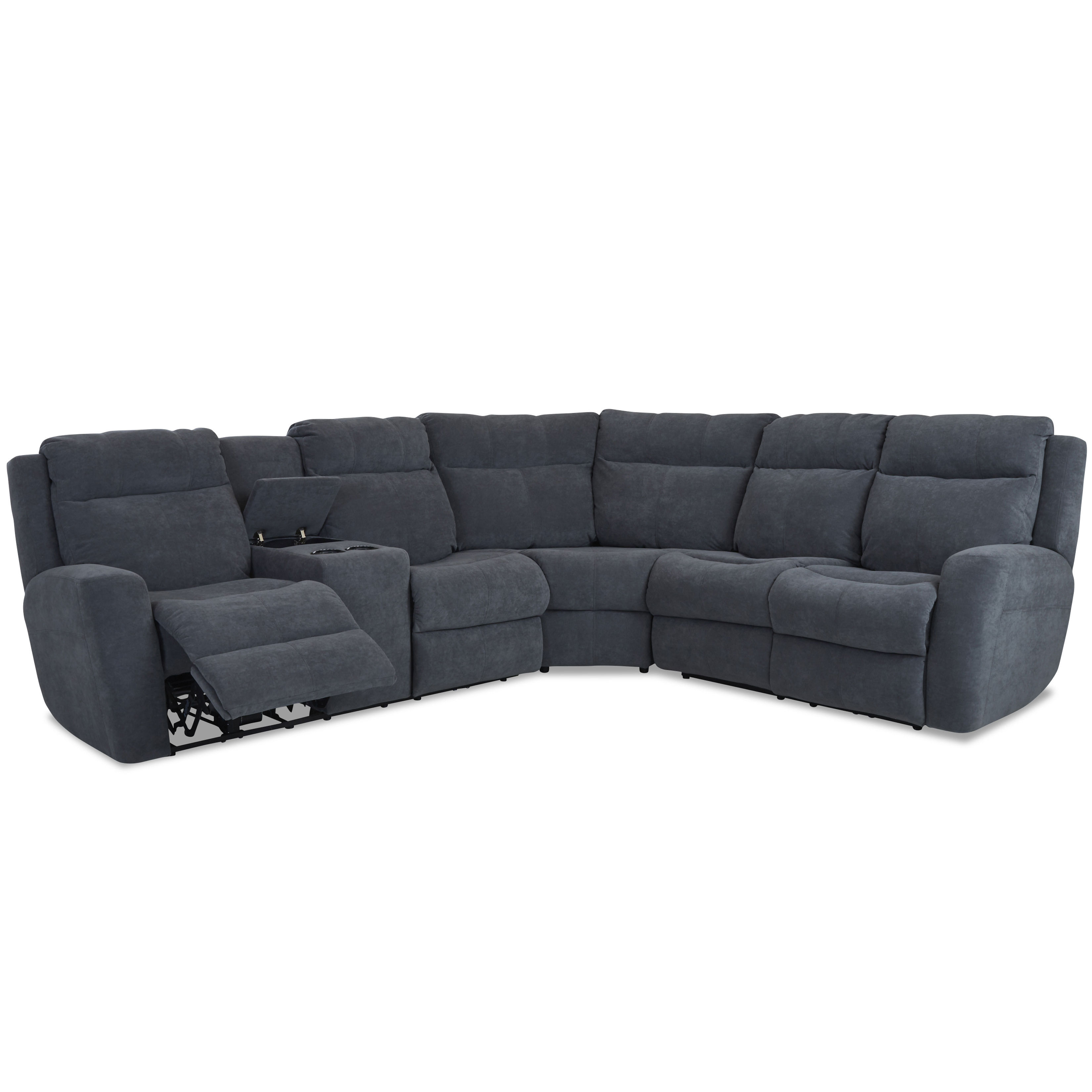 Klaussner Brooks Power Reclining Sectional - Thumbnail 5