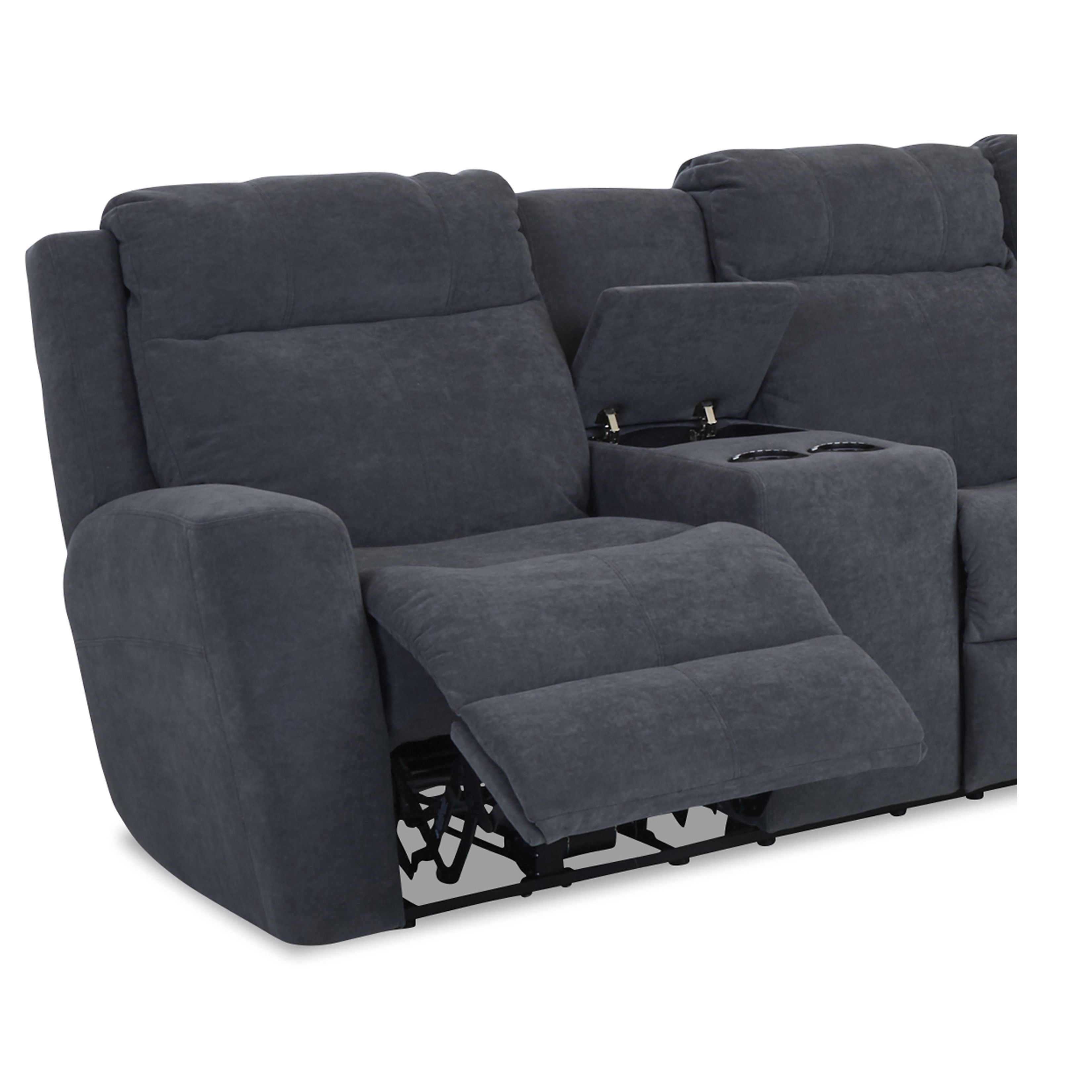 Klaussner Brooks Power Reclining Sectional - Thumbnail 3