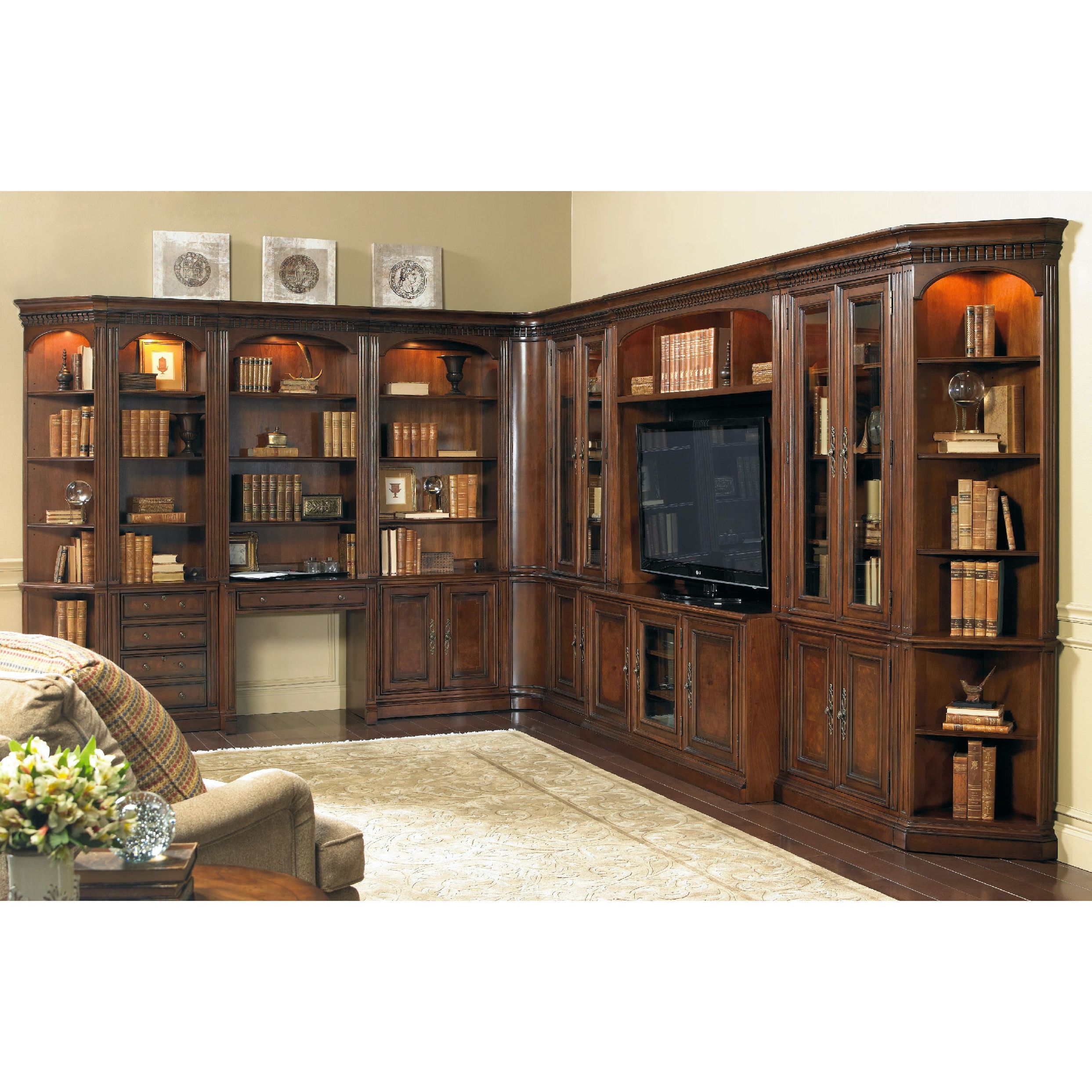 Hooker Furniture European Renaissance II Open Hutch - Thumbnail 5