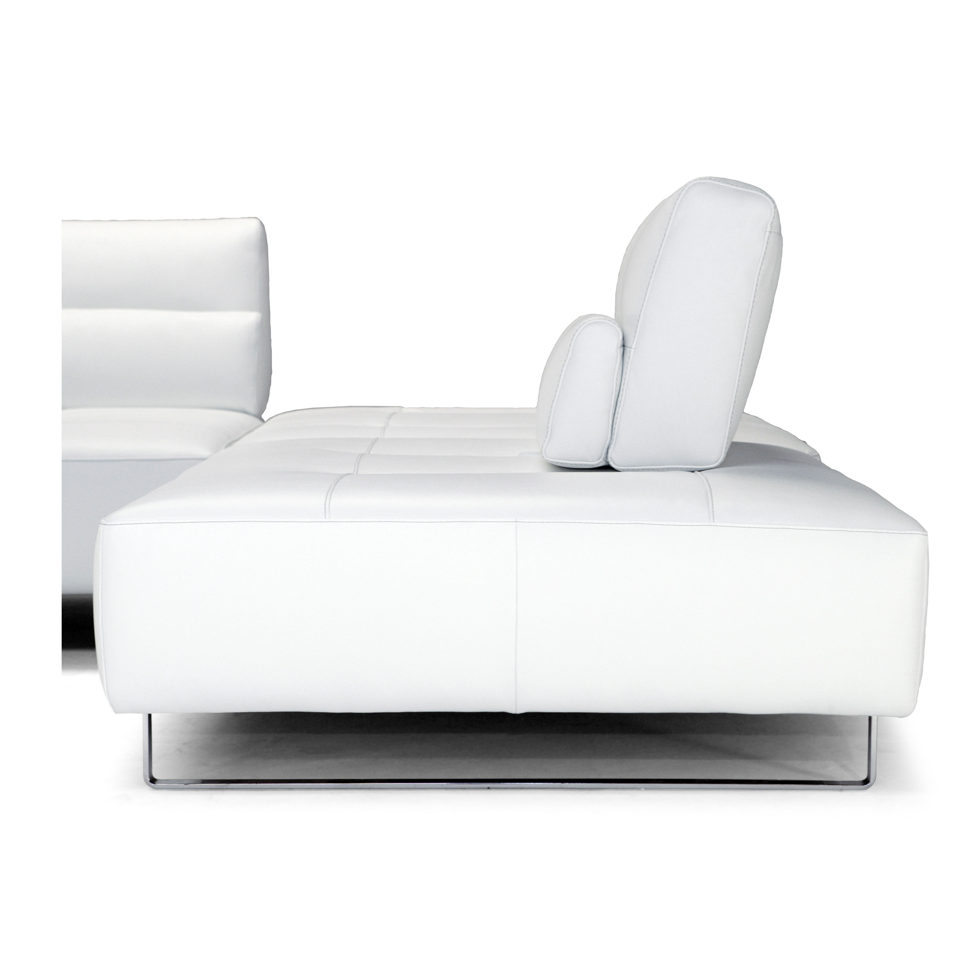 ナチュレオ26個セット Ernesto B726 Top Grain Leather Sectional (Adjustable Seat Depth