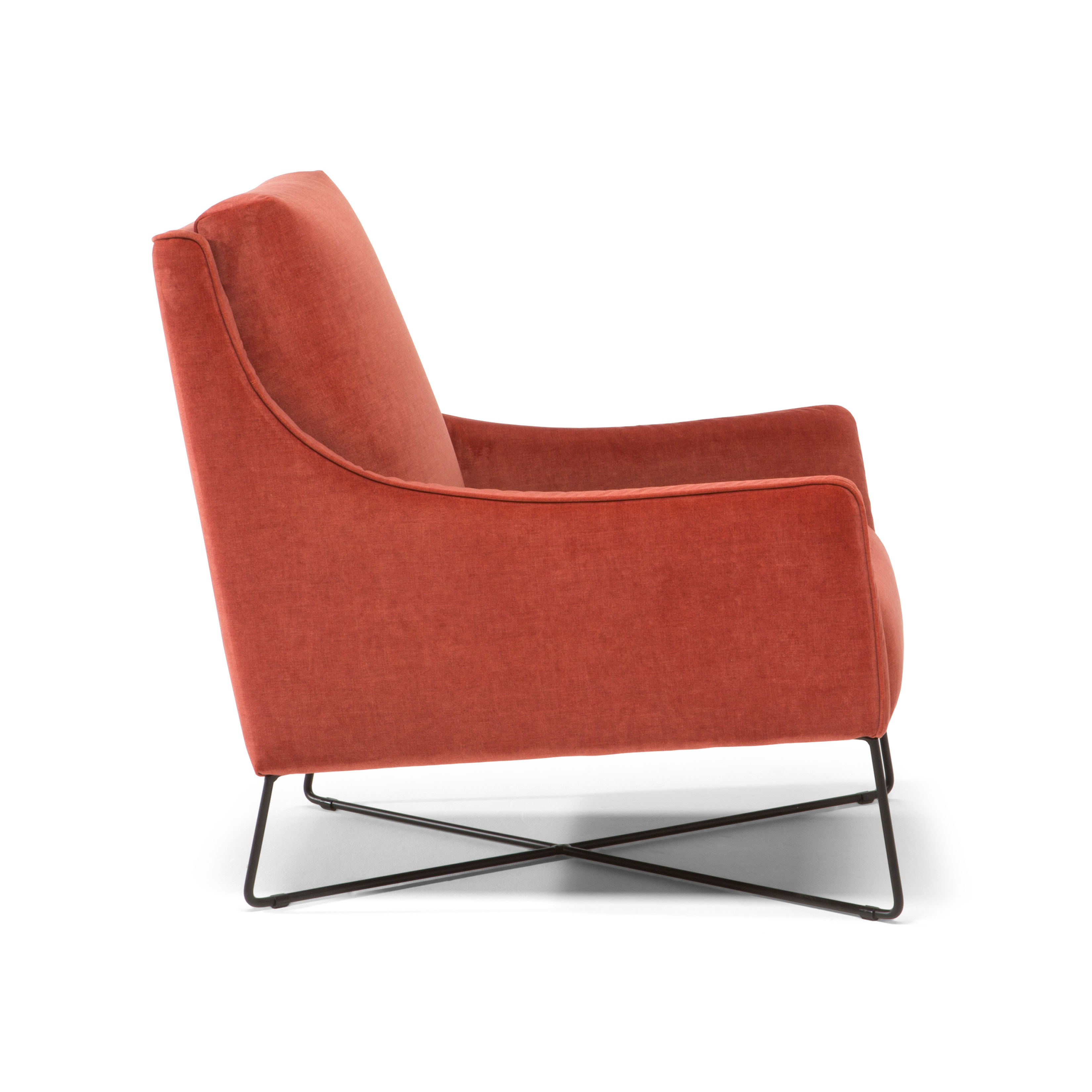 Regina B903 Stationary Arm Chair (+40 fabrics) | Sofas and Sectionals