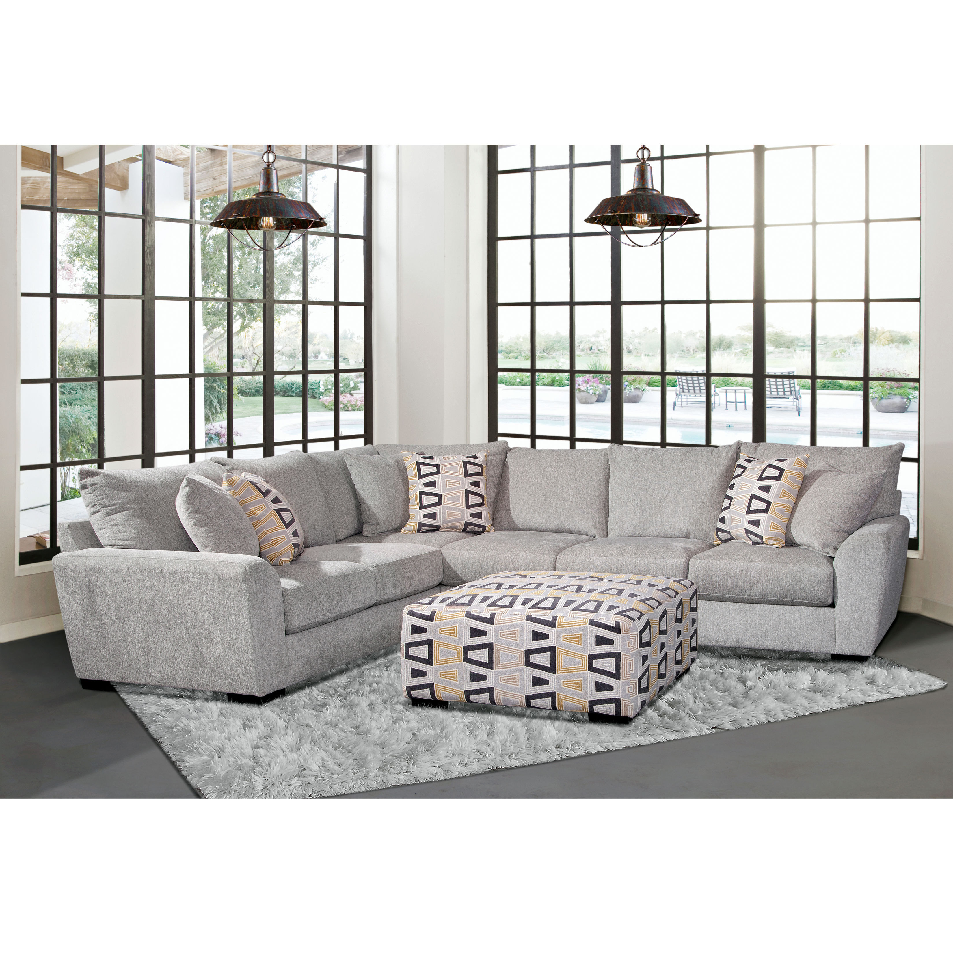 Franklin Sports Dorian 940 Sectional - Thumbnail 4