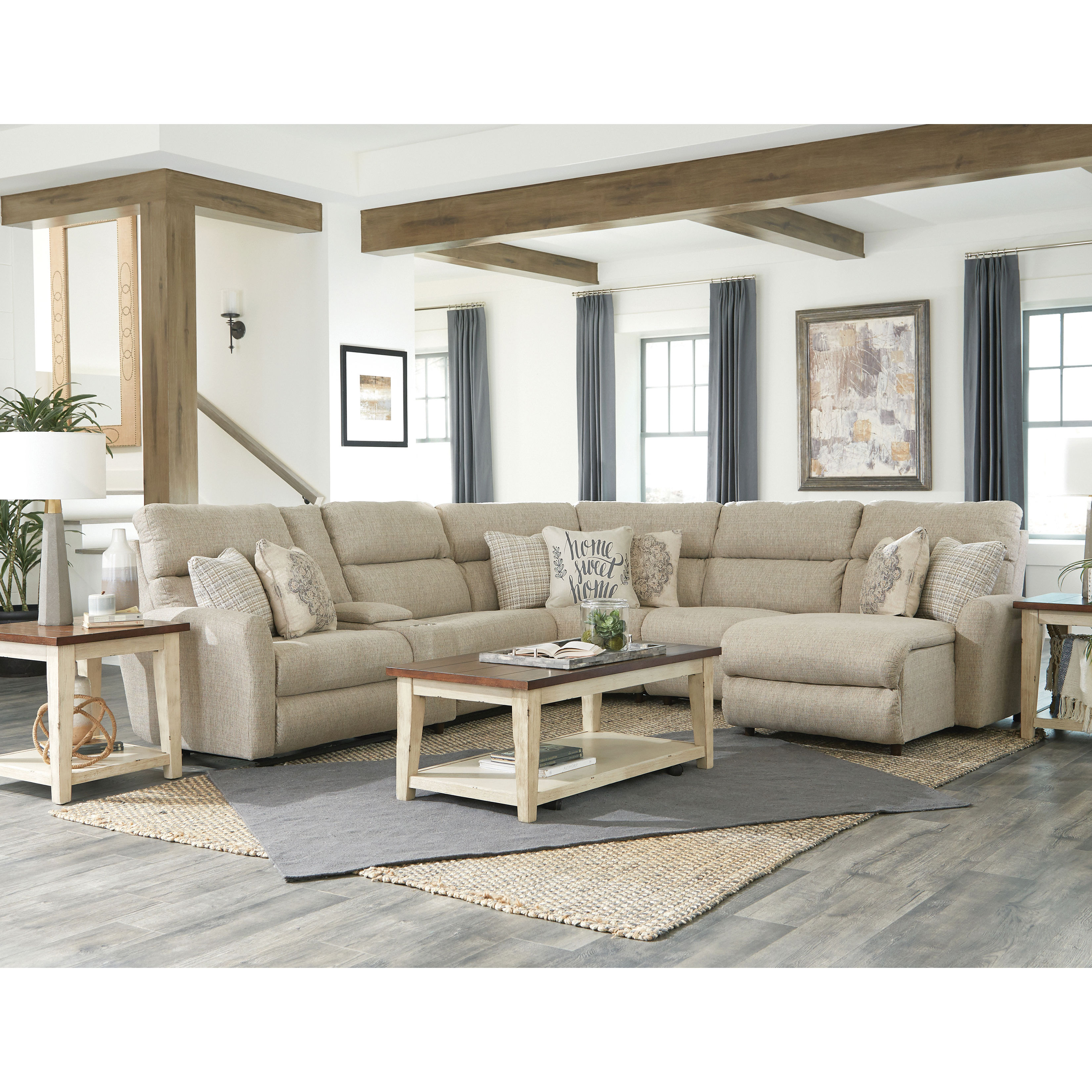 Catnapper McPherson Sectional - Thumbnail 2