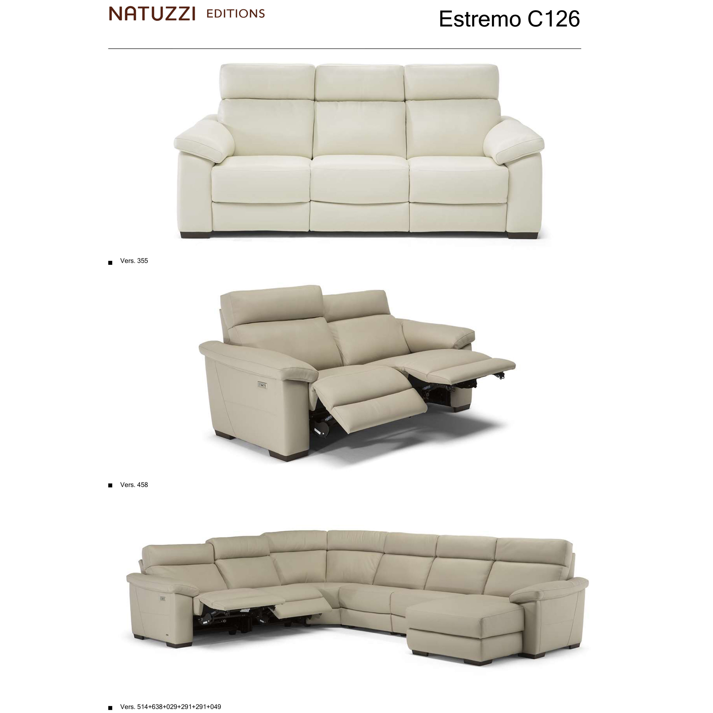 Natuzzi Editions Estremo C126 Sectional Sofa - Thumbnail 2