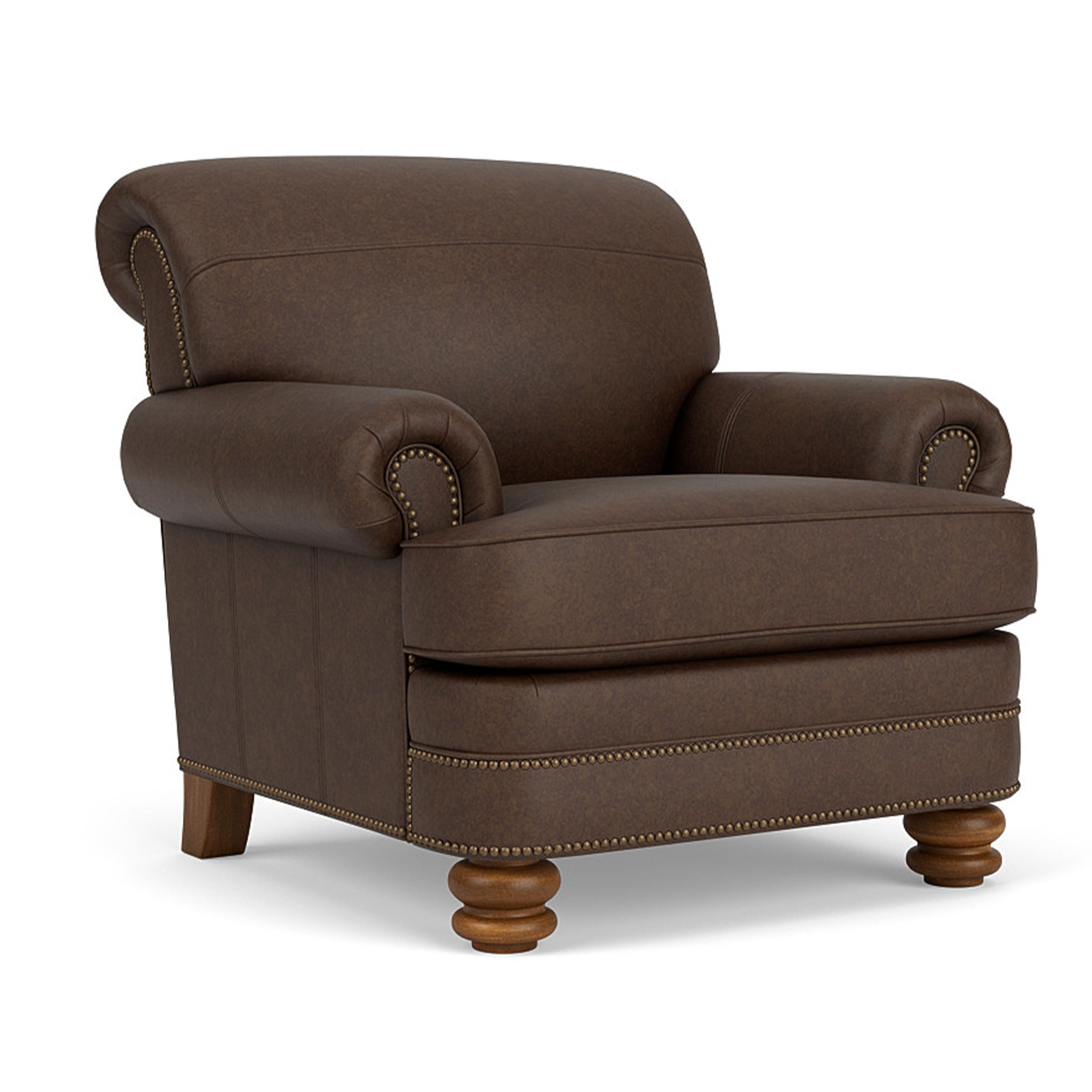 Bay Bridge 3790 Nailhead Sofa (+50 leathers) 85
