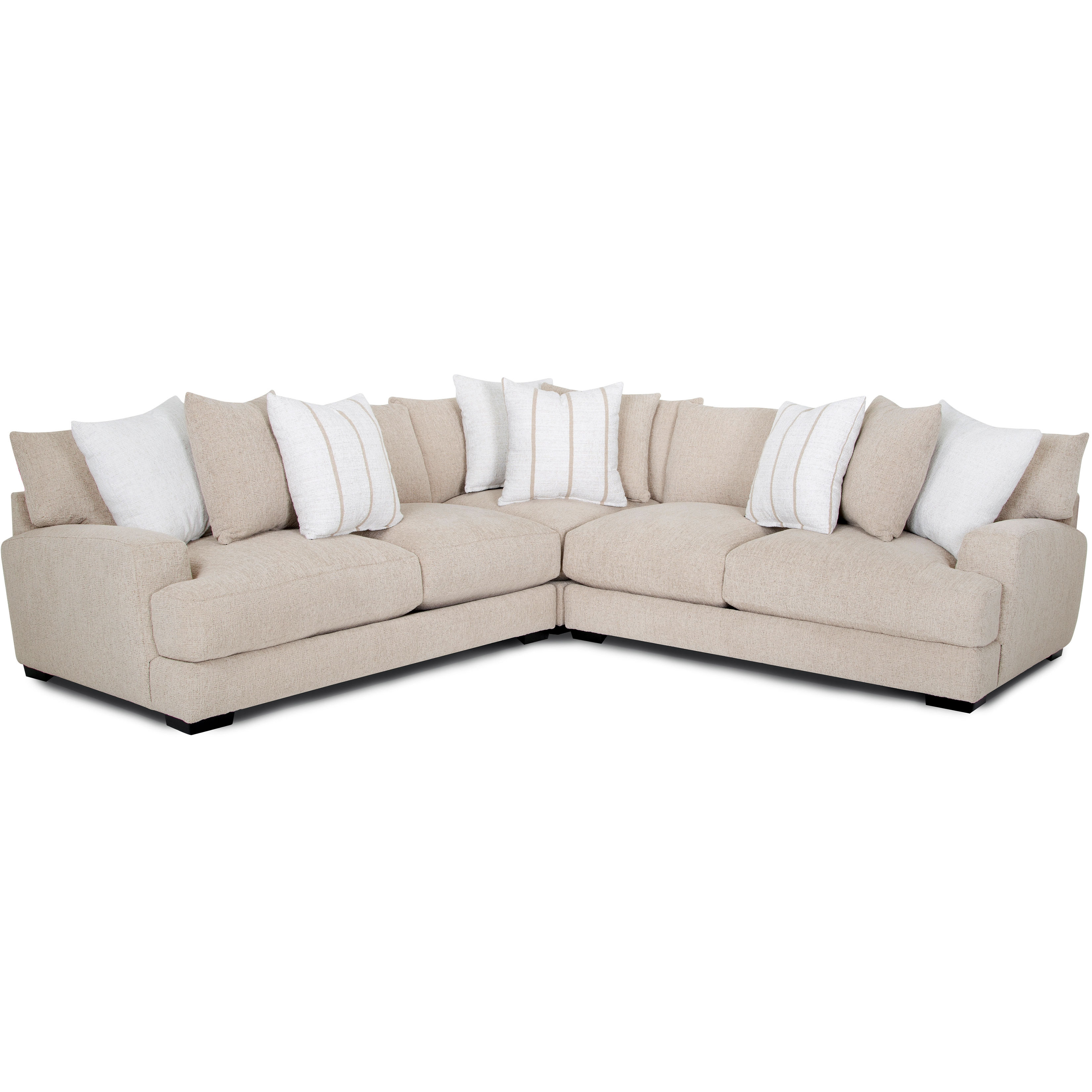 Franklin Sports Shay Stationary Sectional - Thumbnail 3