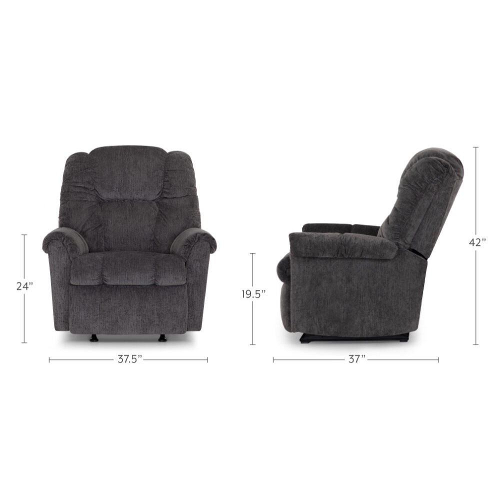 Franklin Sports Ruben 7527 Recliner - Thumbnail 3