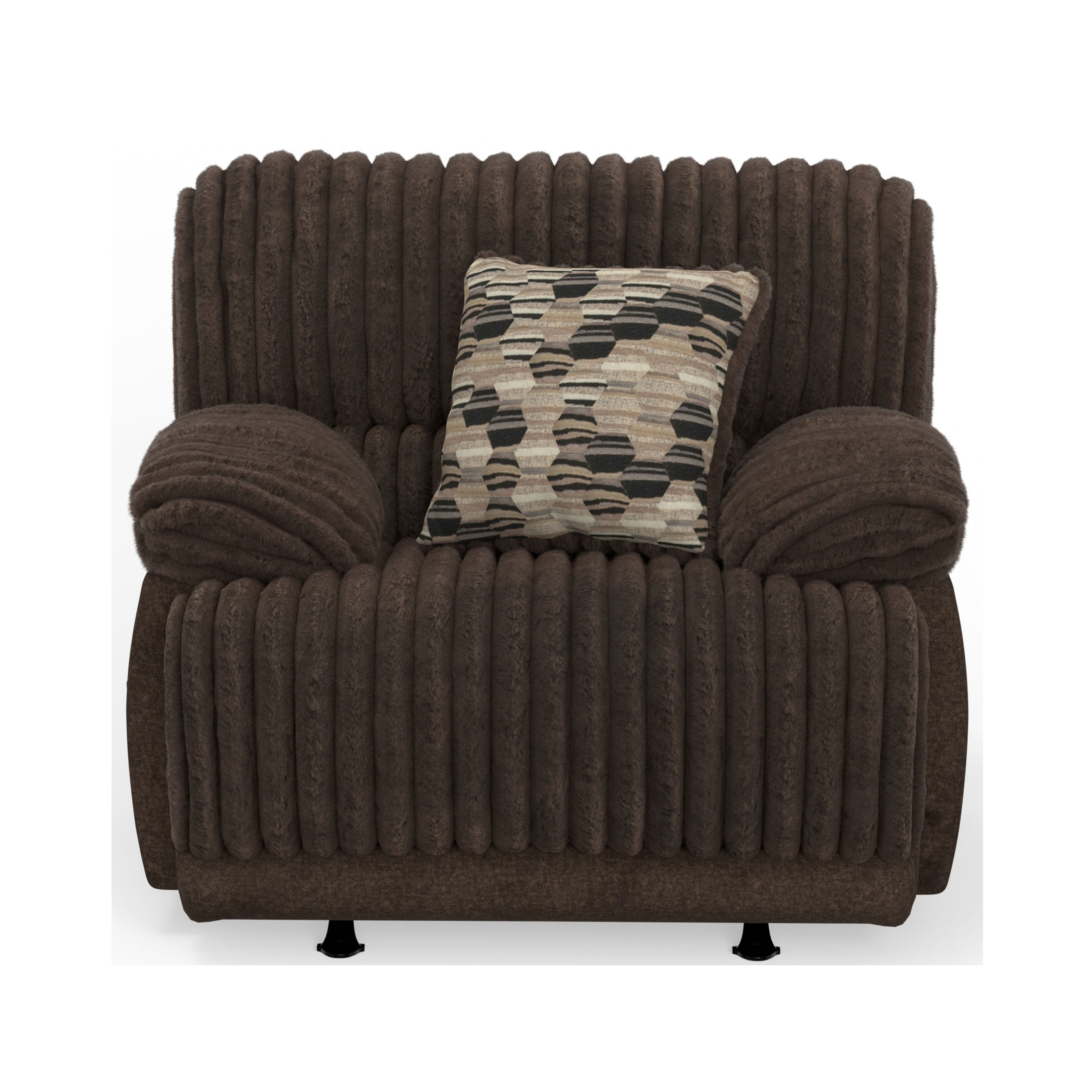 Hollifield Faux Fur Recliner | Sofas and Sectionals