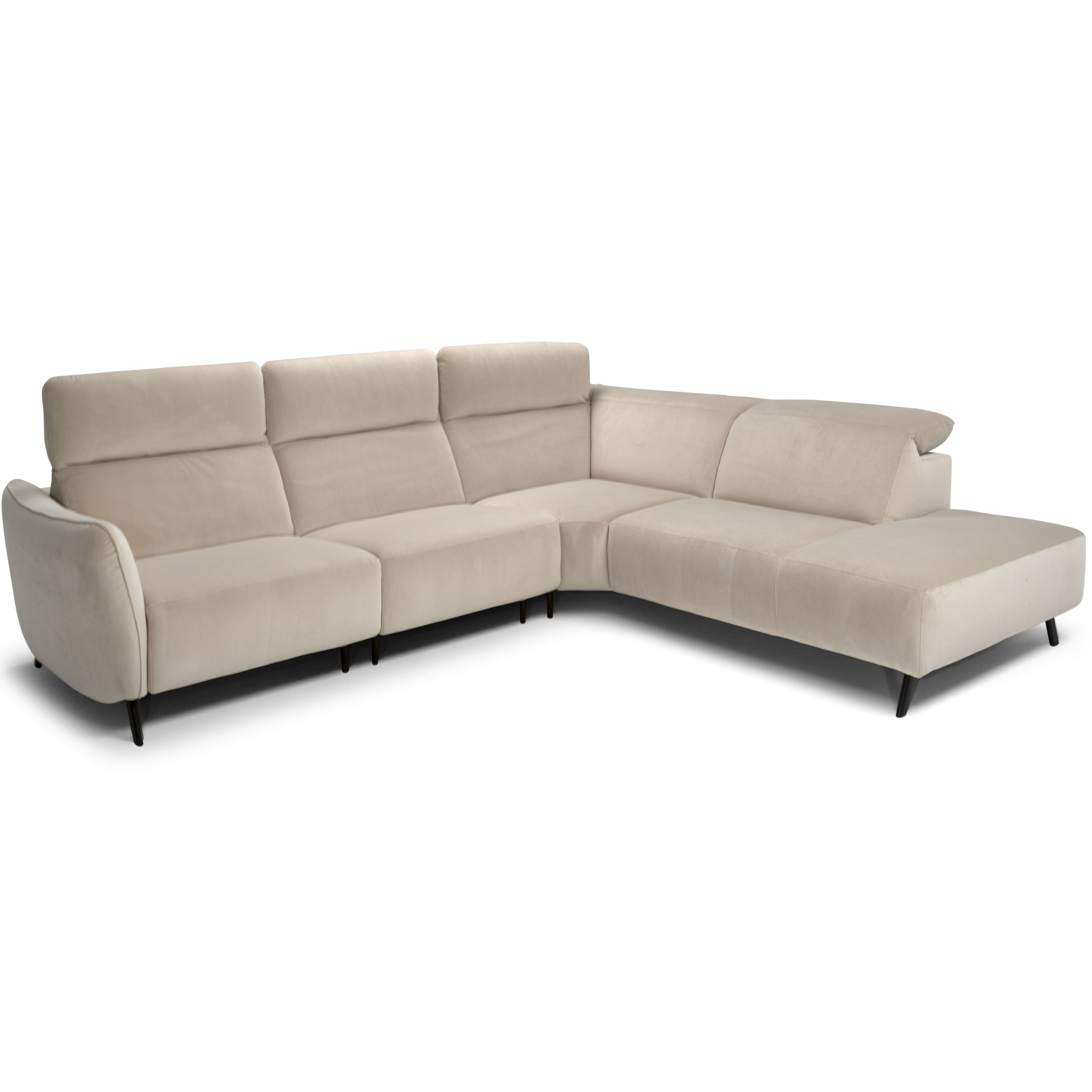 Lima C267 Stationary Sectional (+50 leathers) | Sofas and Sectionals