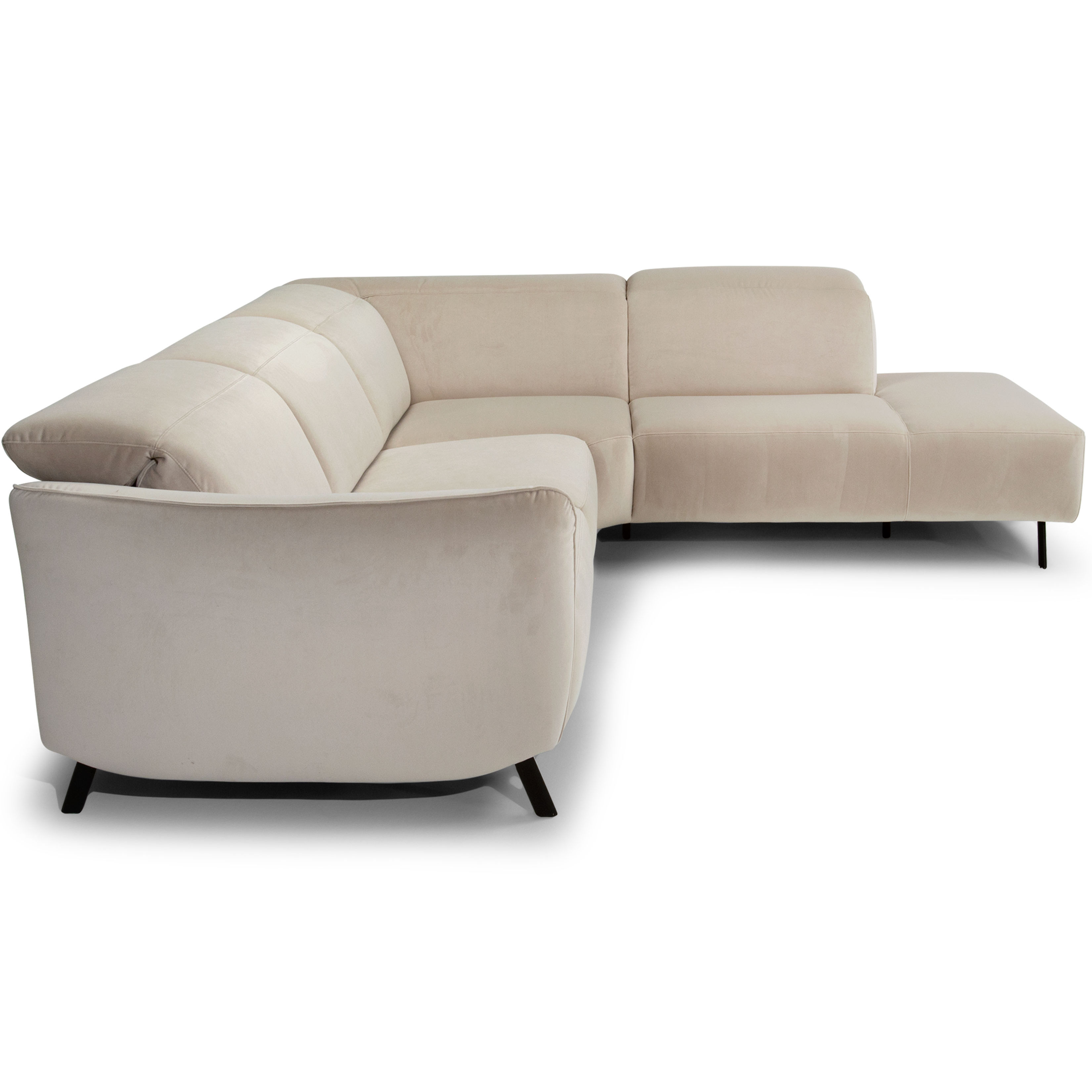 Lima C267 Stationary Sectional (+50 leathers) | Sofas and Sectionals