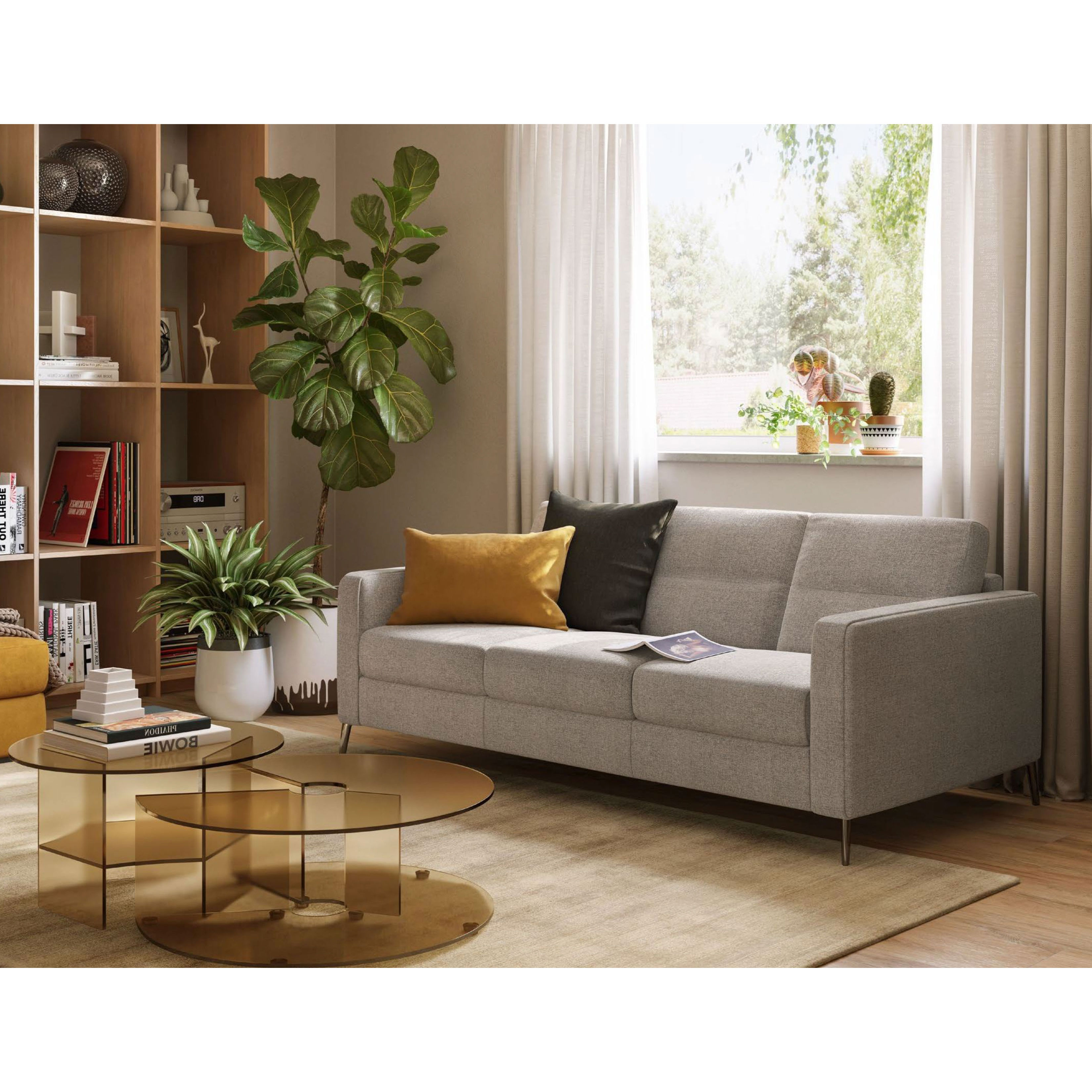 Fascino C008 Full or Queen Sleeper (+25 leathers) | Sofas and
