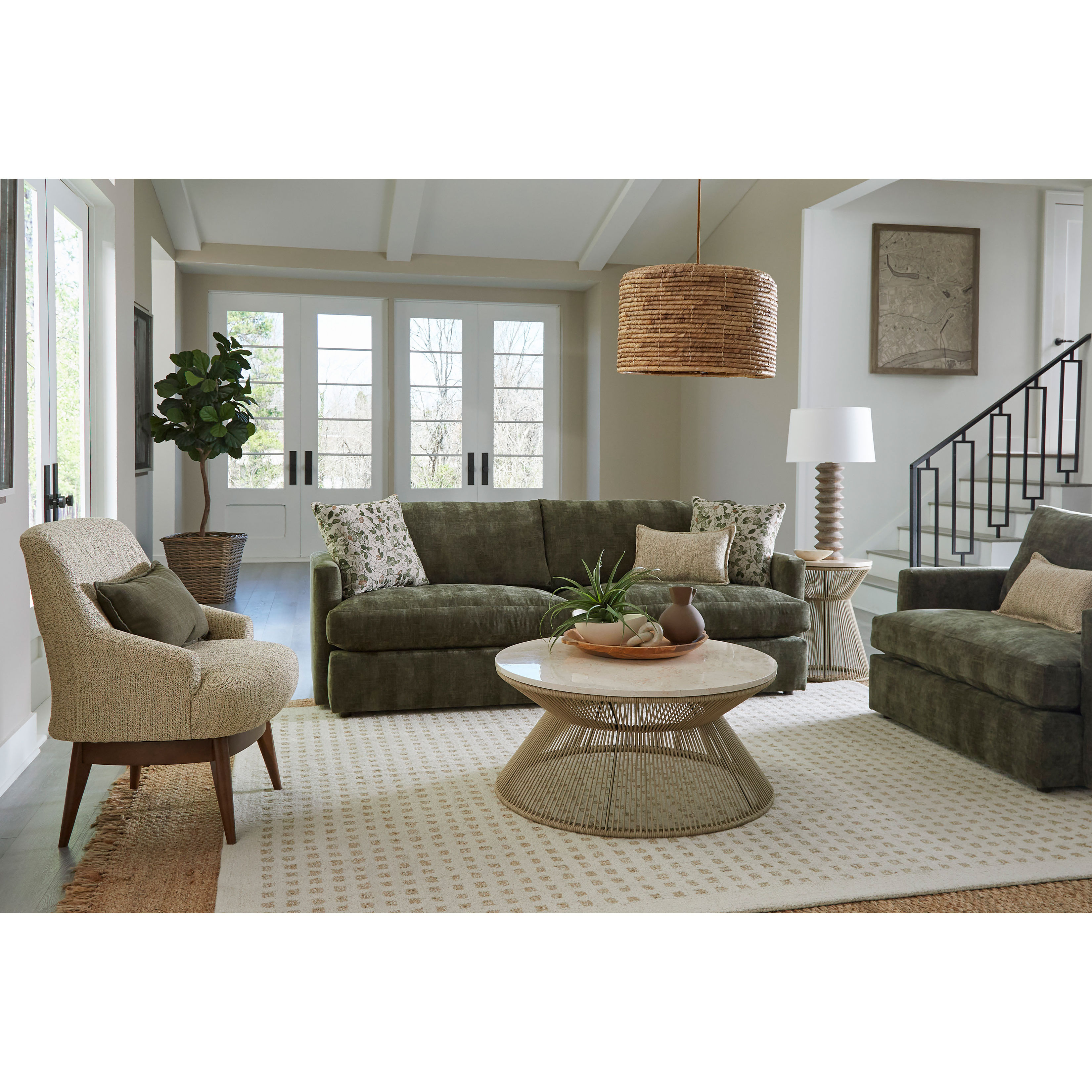 Rumord Stationary Sofa (+139 fabrics) 93.5