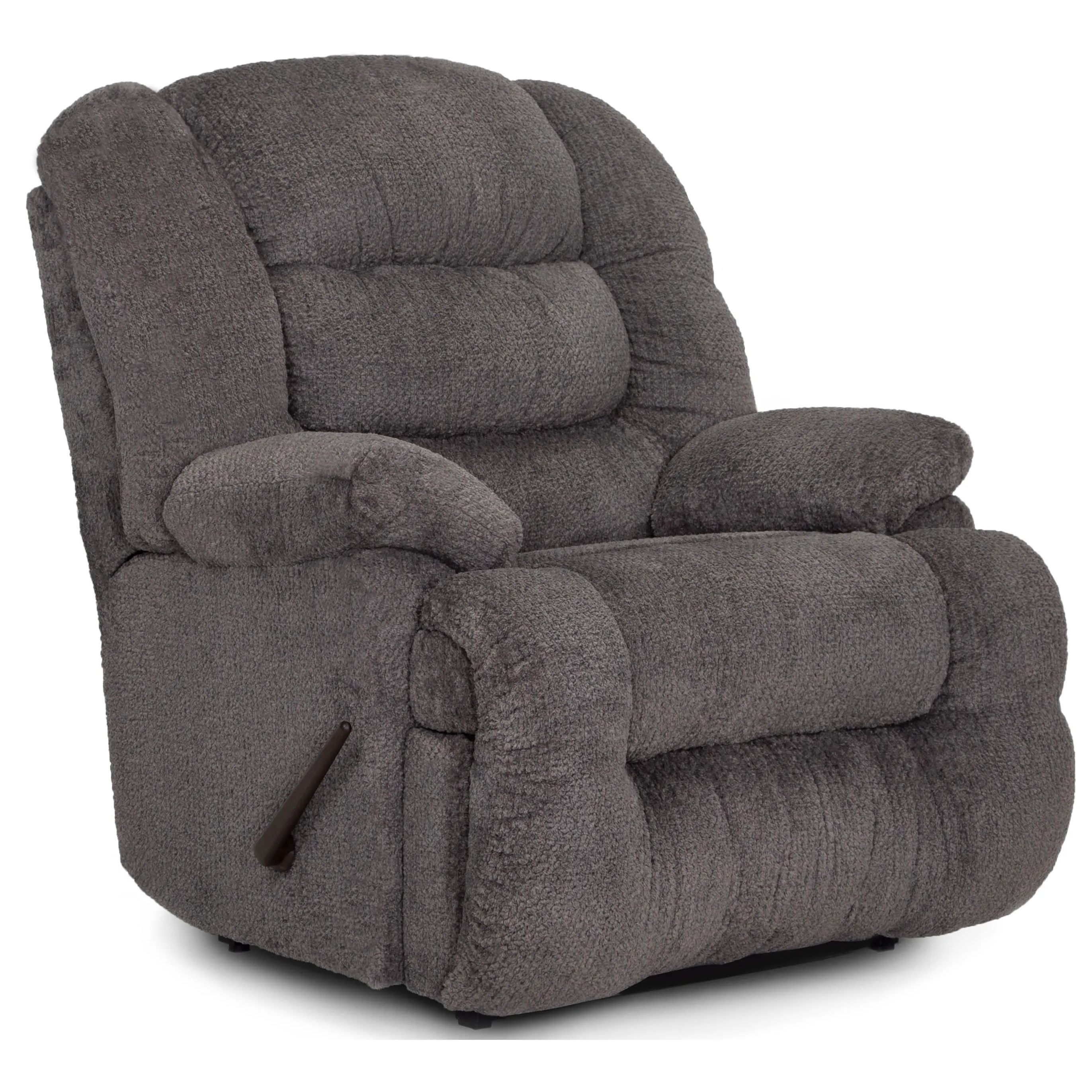 Extra Large Rocker Everest 9517 Big Man's Oversized Rocker Recliner (RATED 500 LBS.) 2 ...