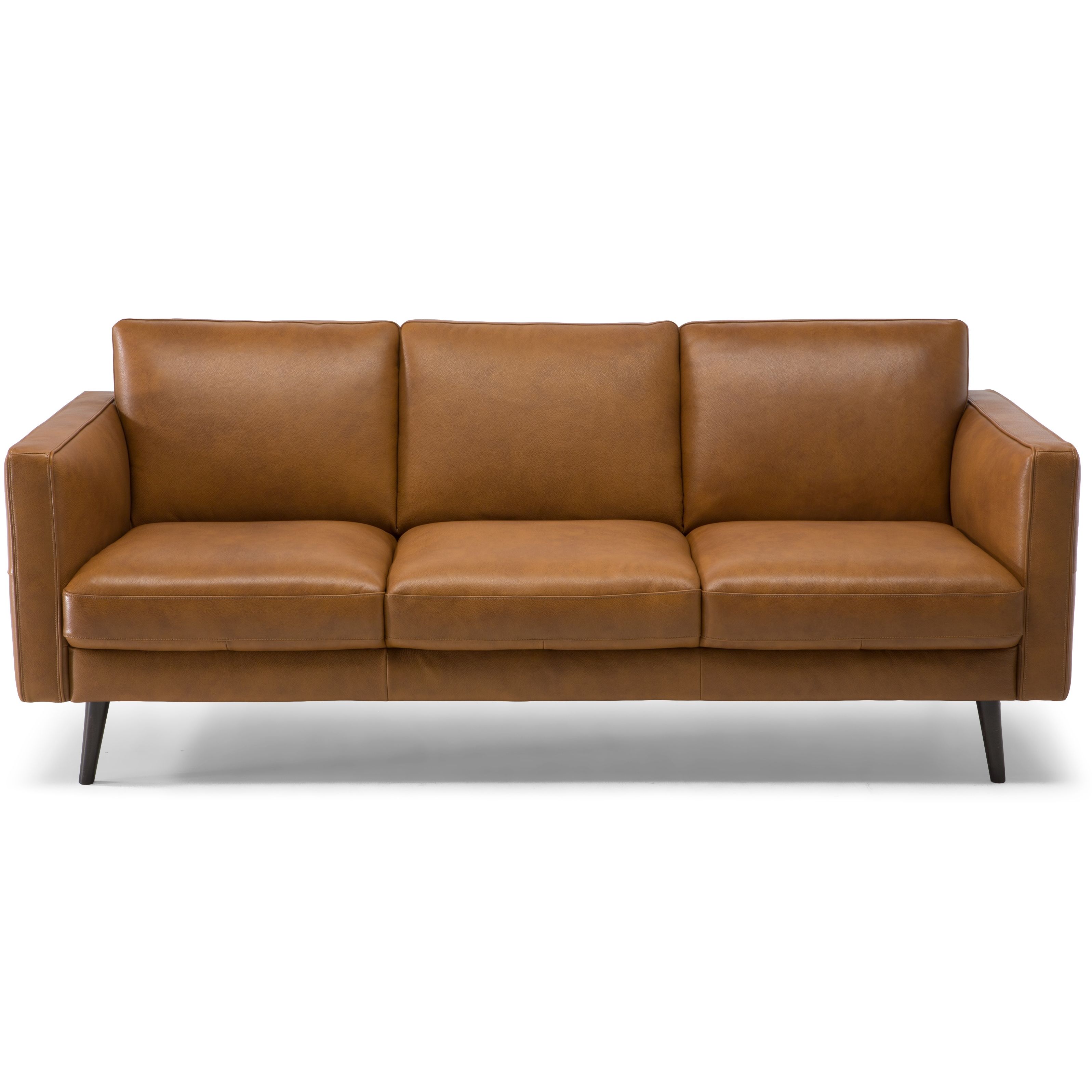 [3セットアップ] DSxBS BROWN LEATHER 3PEACE Destrezza C092 Sofa (76
