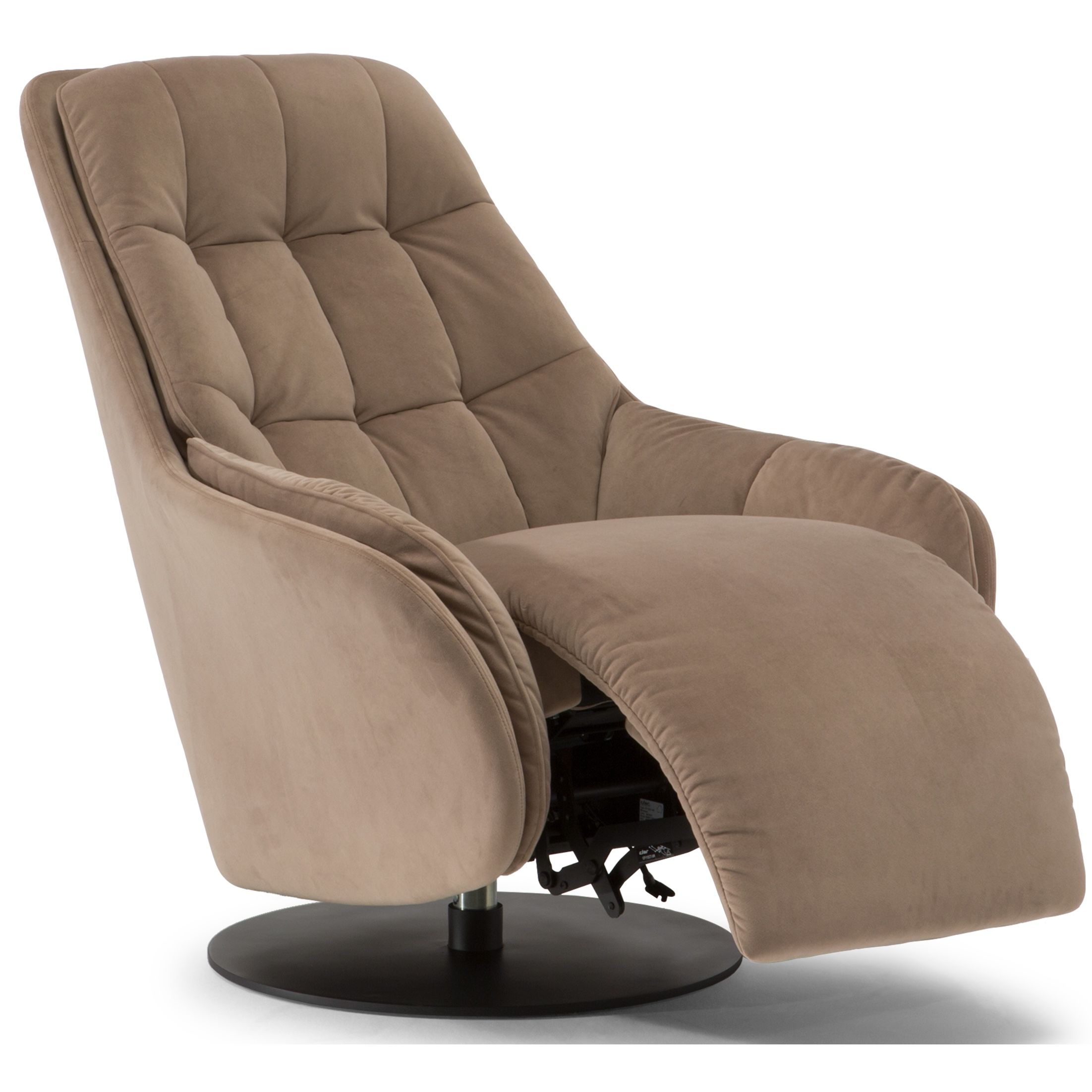 Natuzzi Editions Levante Swivel Recliner - Thumbnail 2