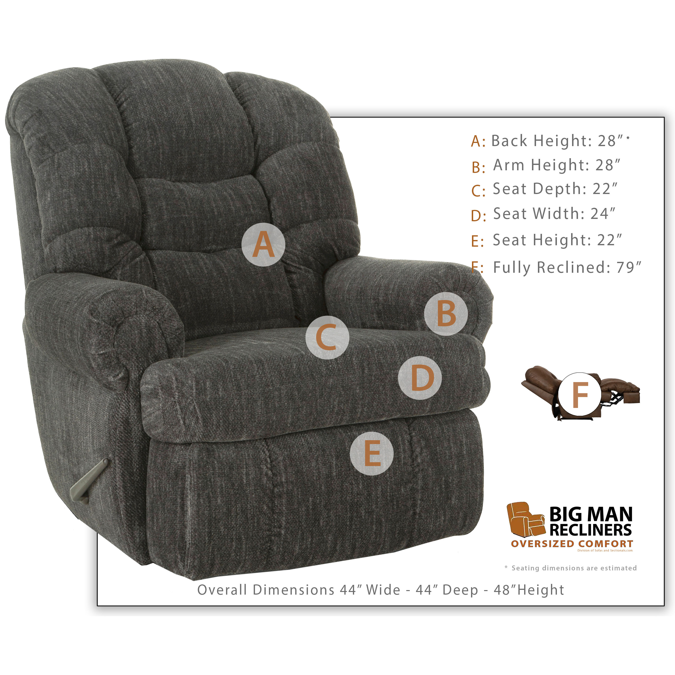 Lane Stallion Recliner - Thumbnail 5