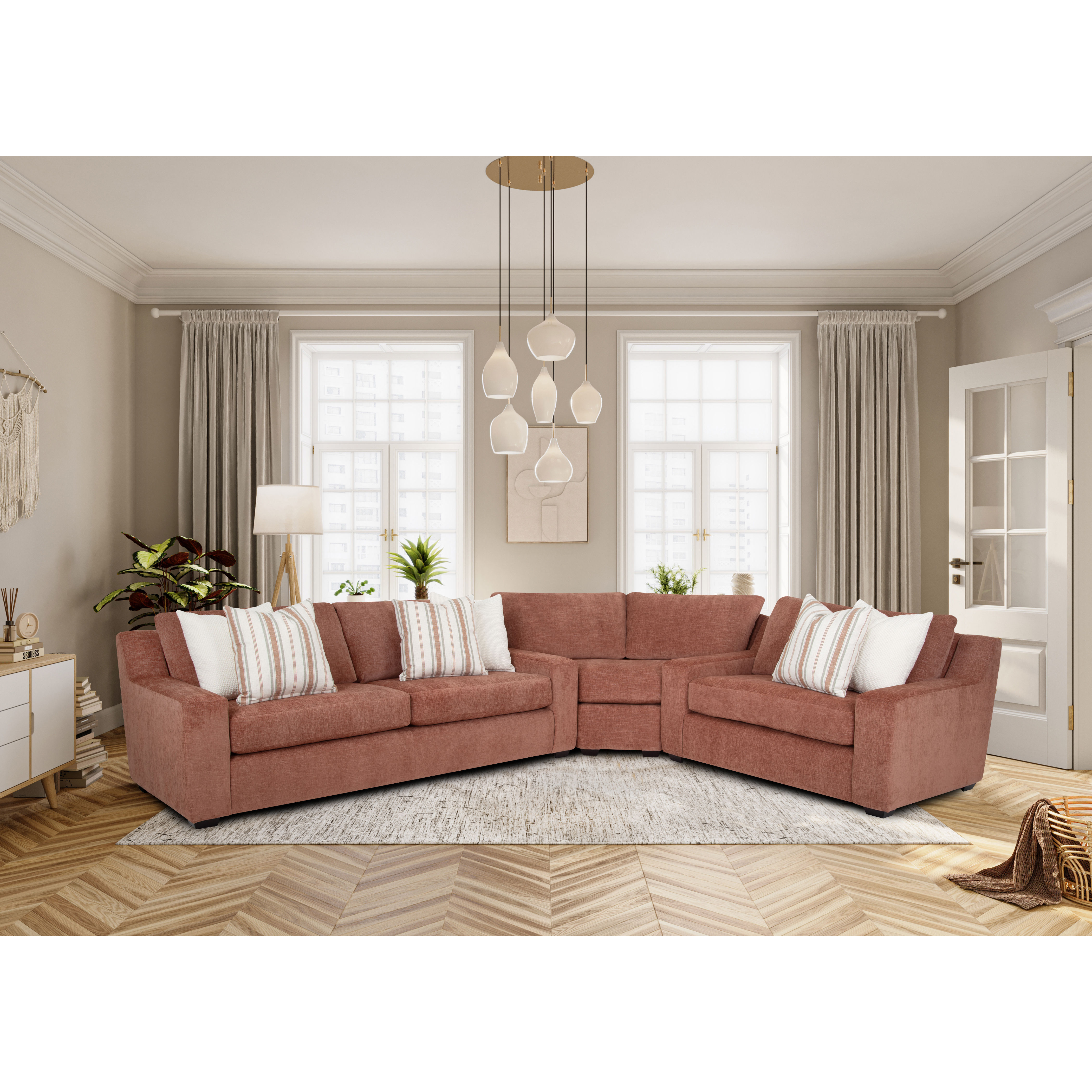 Franklin Sports Dahlia Sectional - Thumbnail 2