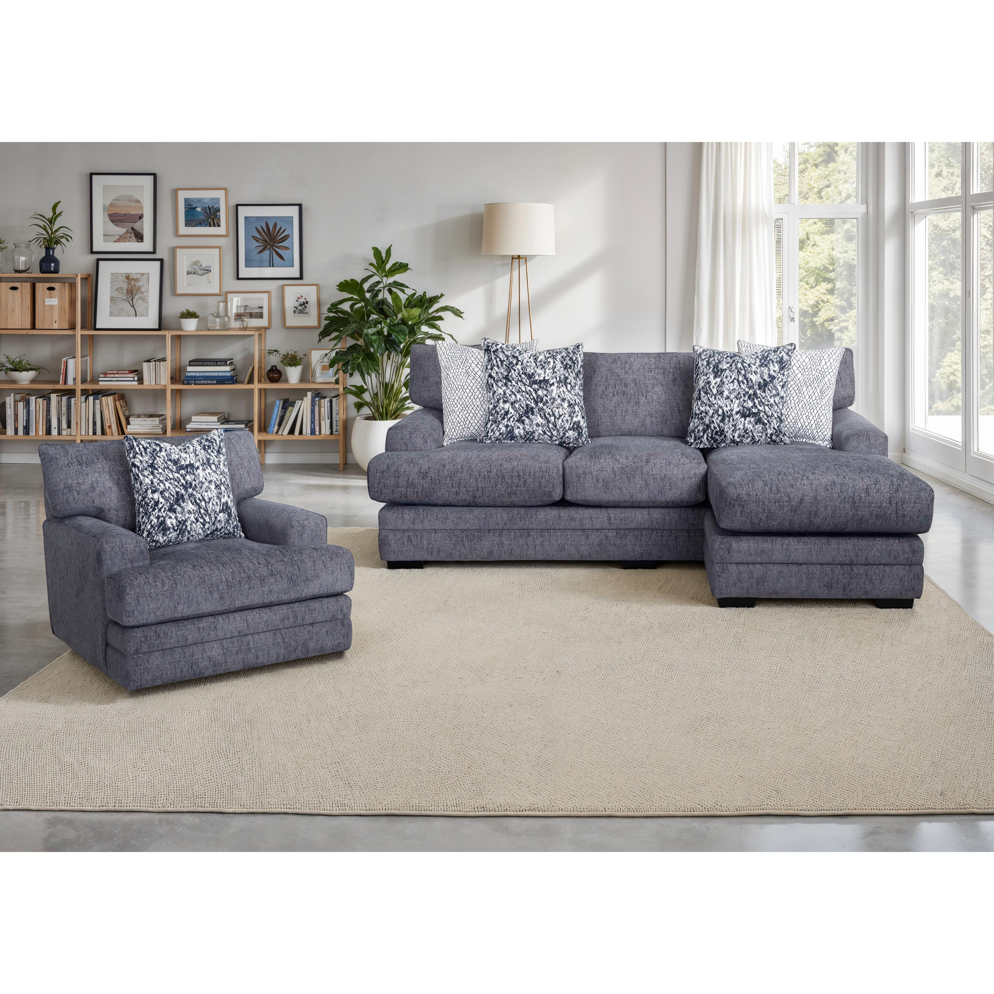 Sapphire 960 Sofa with Reversible Chaise (99