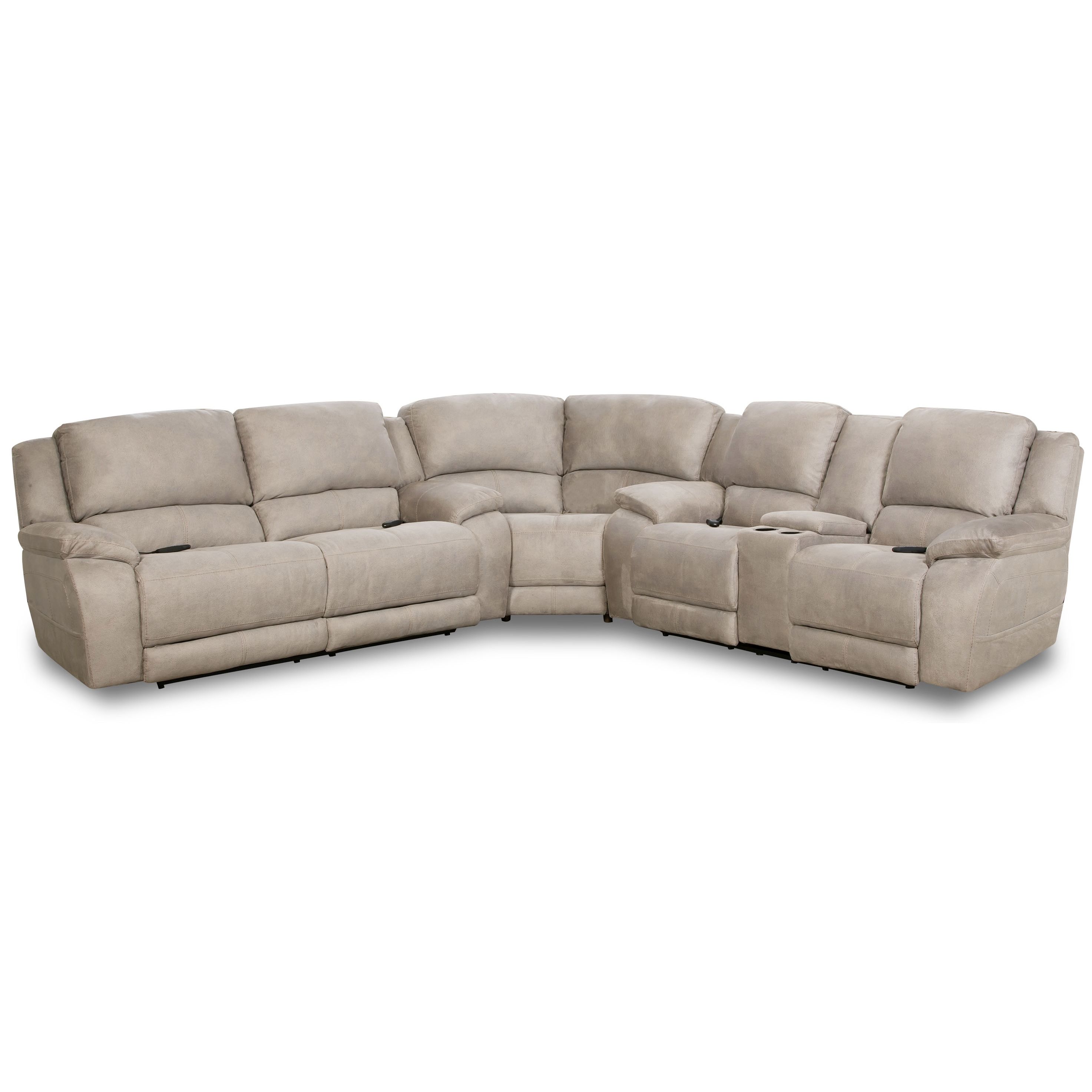 Motion Ease Harley Power Reclining Sectional - Thumbnail 3