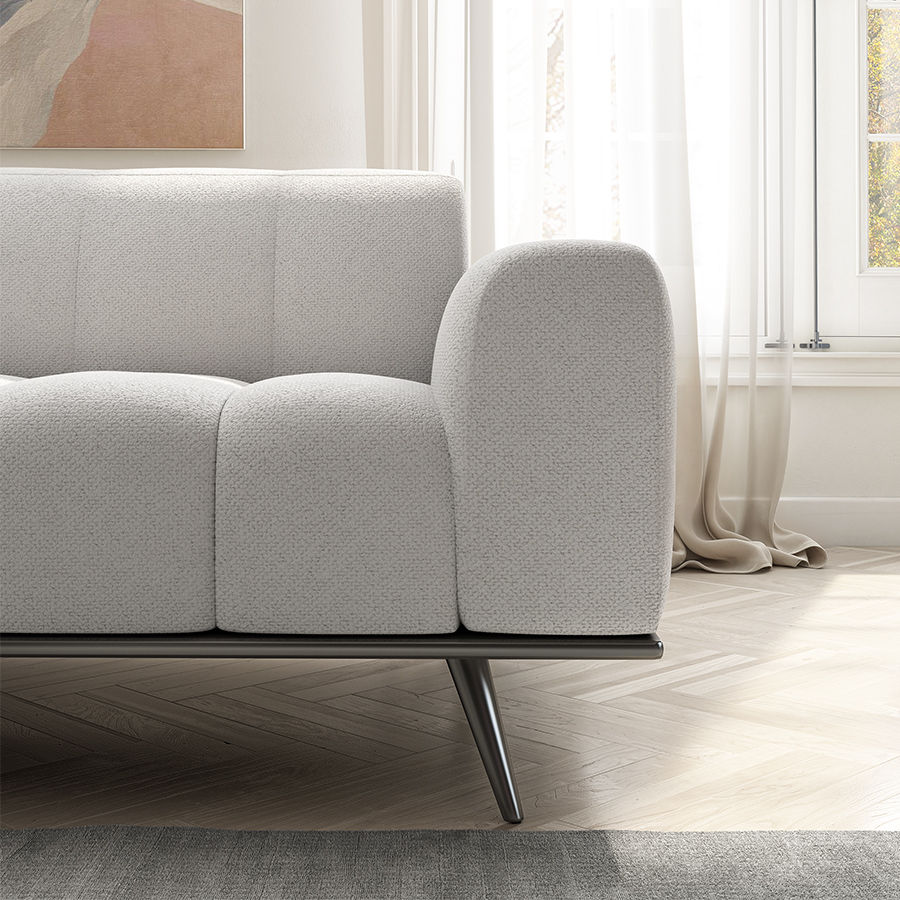 Scacco C293 Stationary Sectional (+45 fabrics) | Sofas and Sectionals