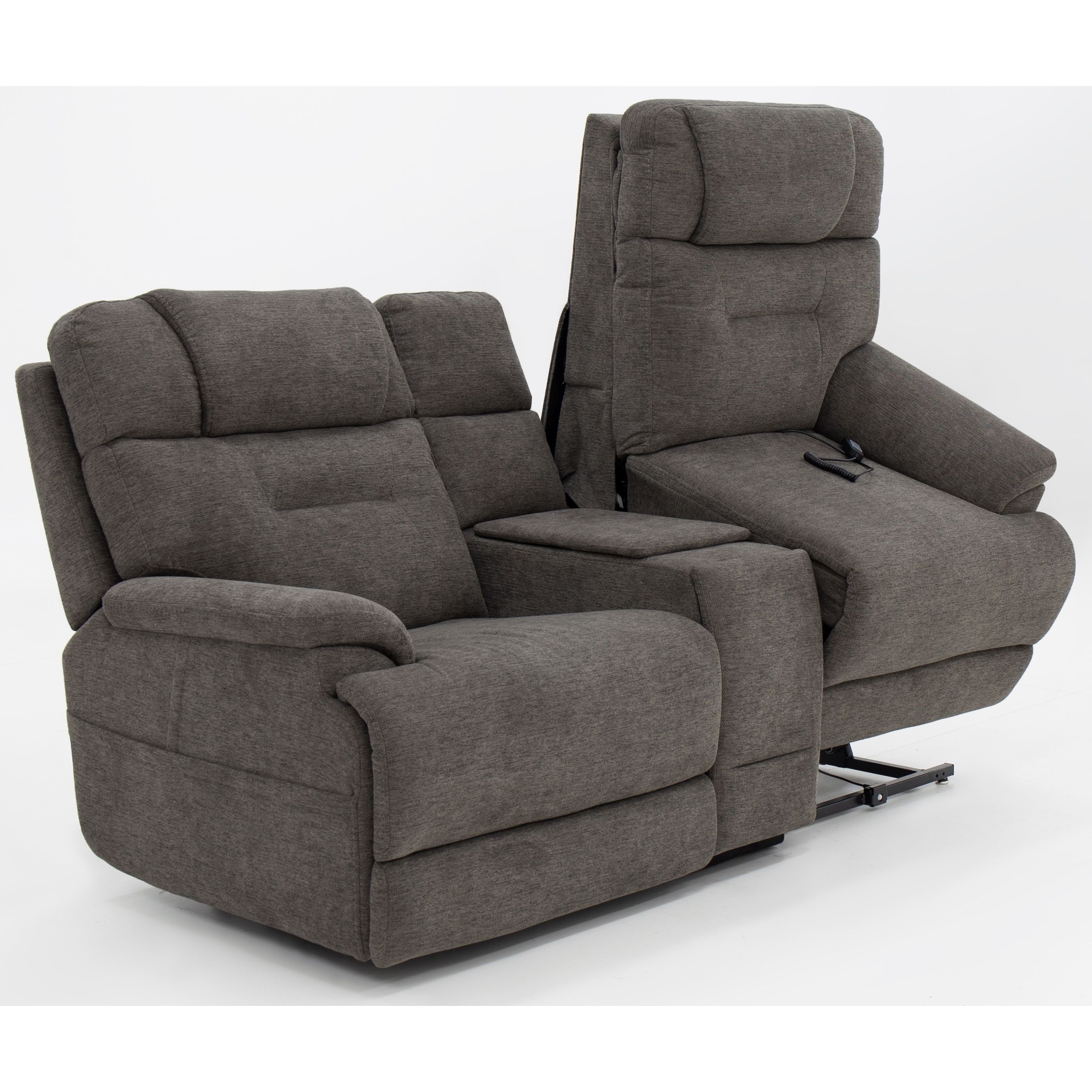 Flexsteel® Zofa Zecliner Triple Power LIFT Reclining Console